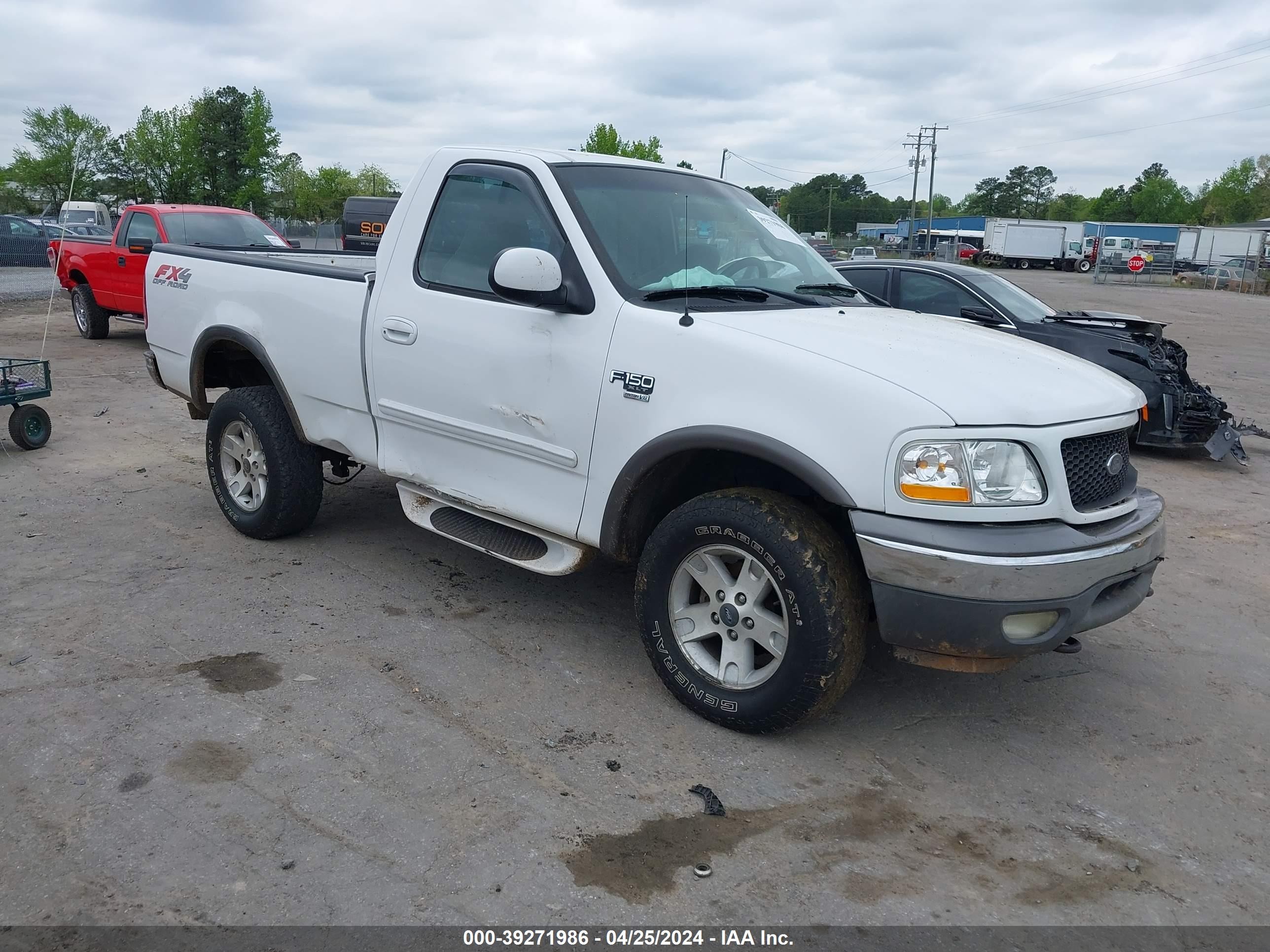 ford f-150 2002 1ftrf18l32na57180