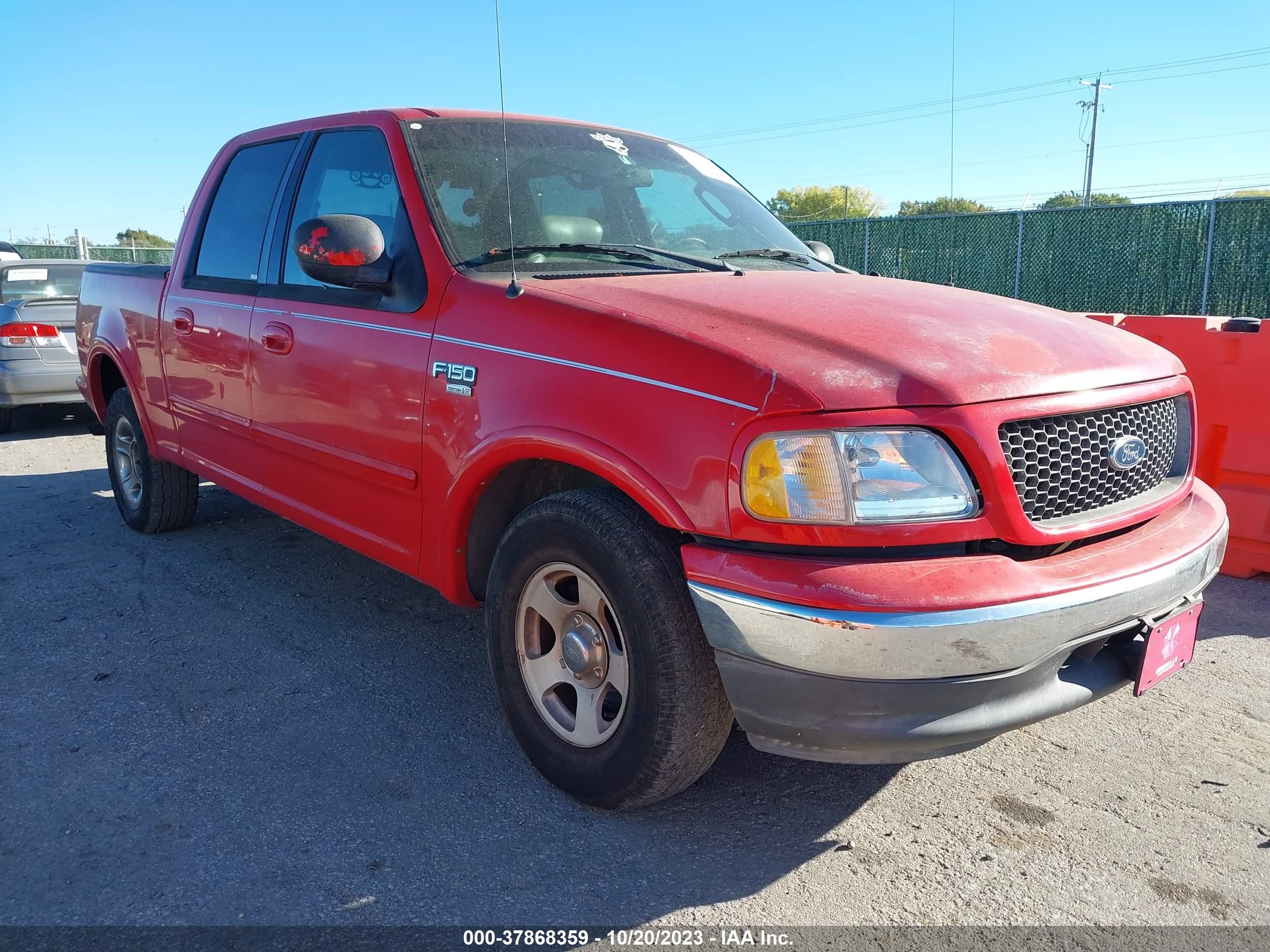 ford f-150 2002 1ftrw07642kc14058