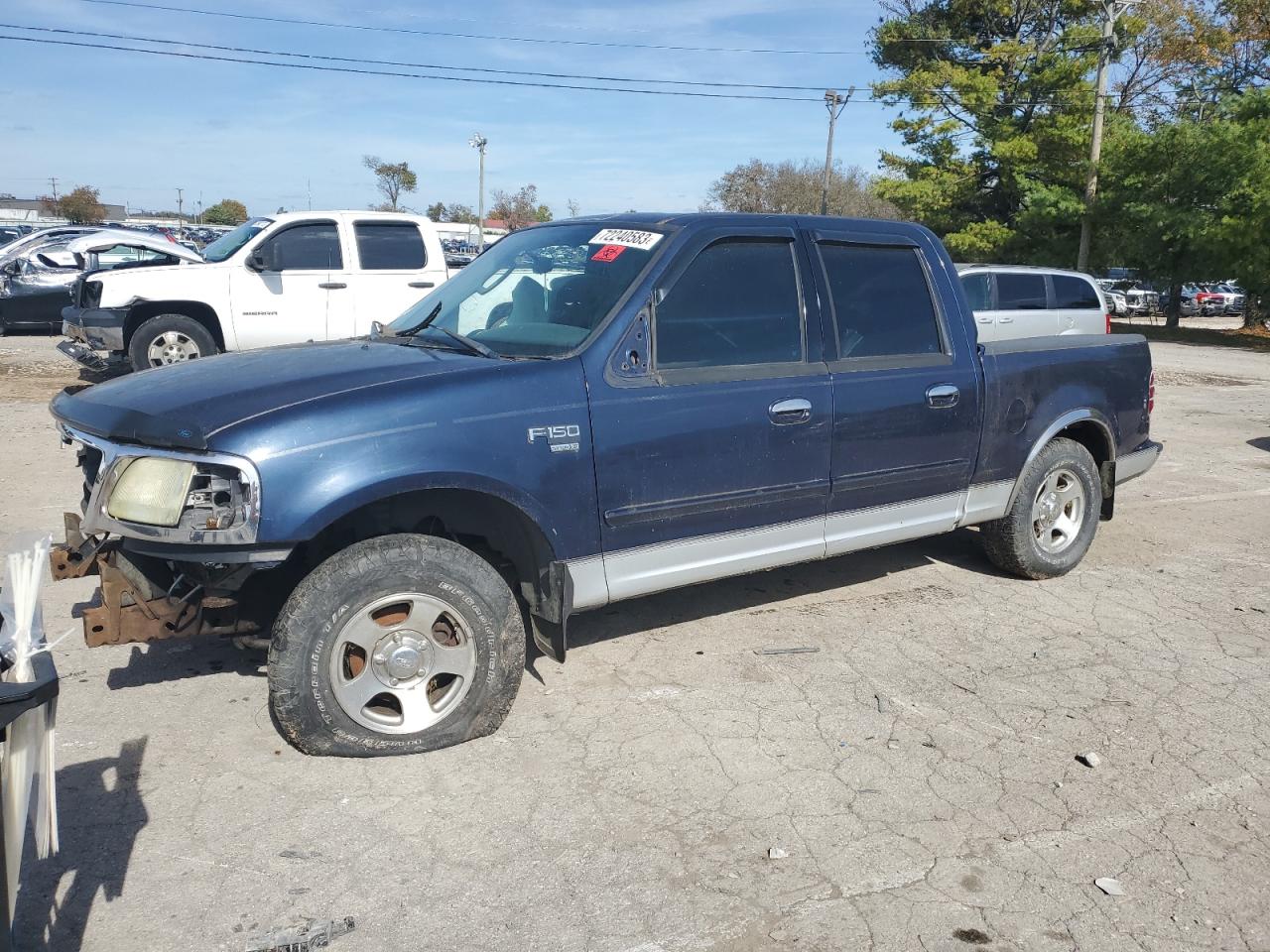 ford f-150 2003 1ftrw07673ka55084