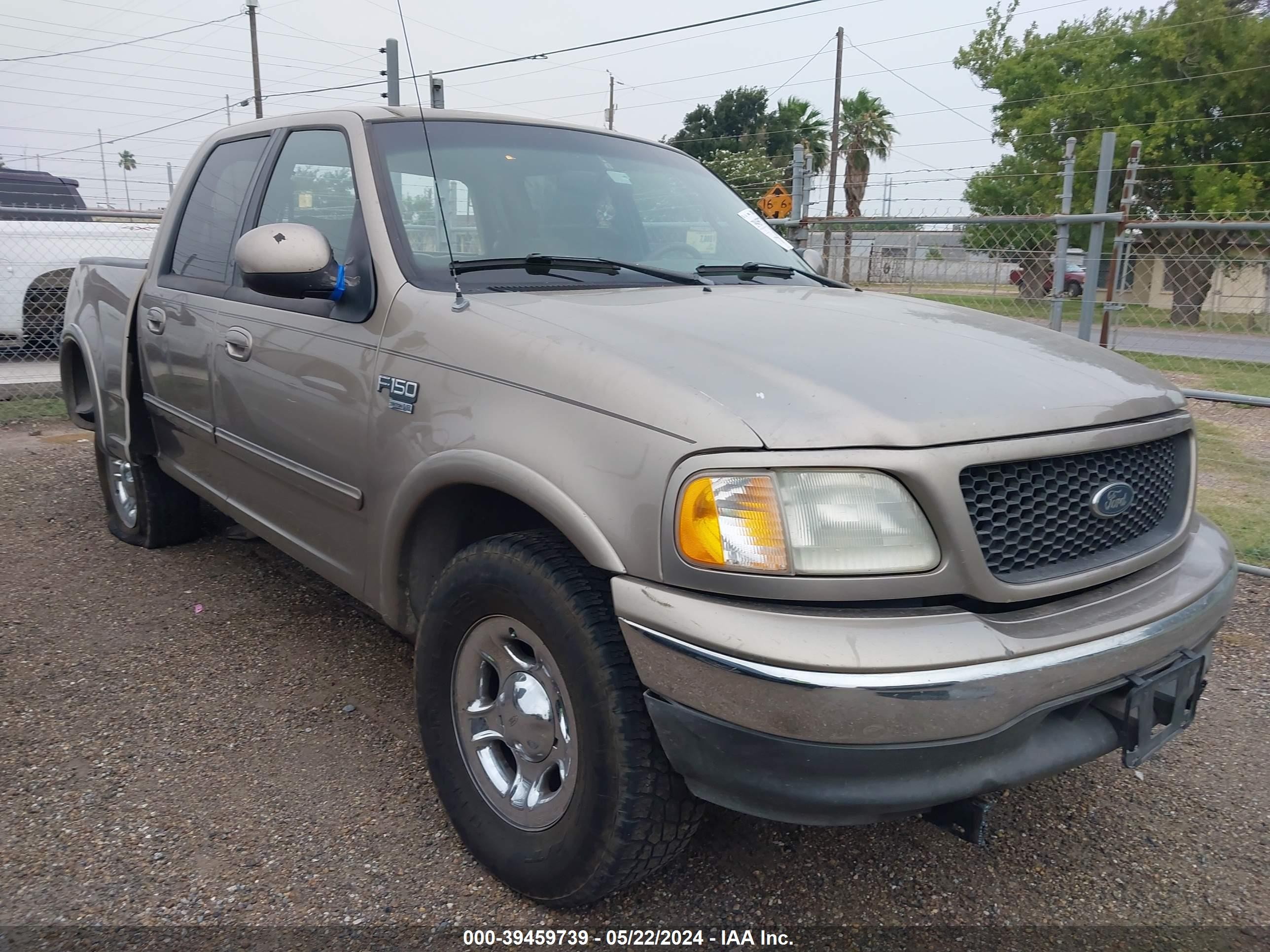 ford f-150 2002 1ftrw07692kb41981