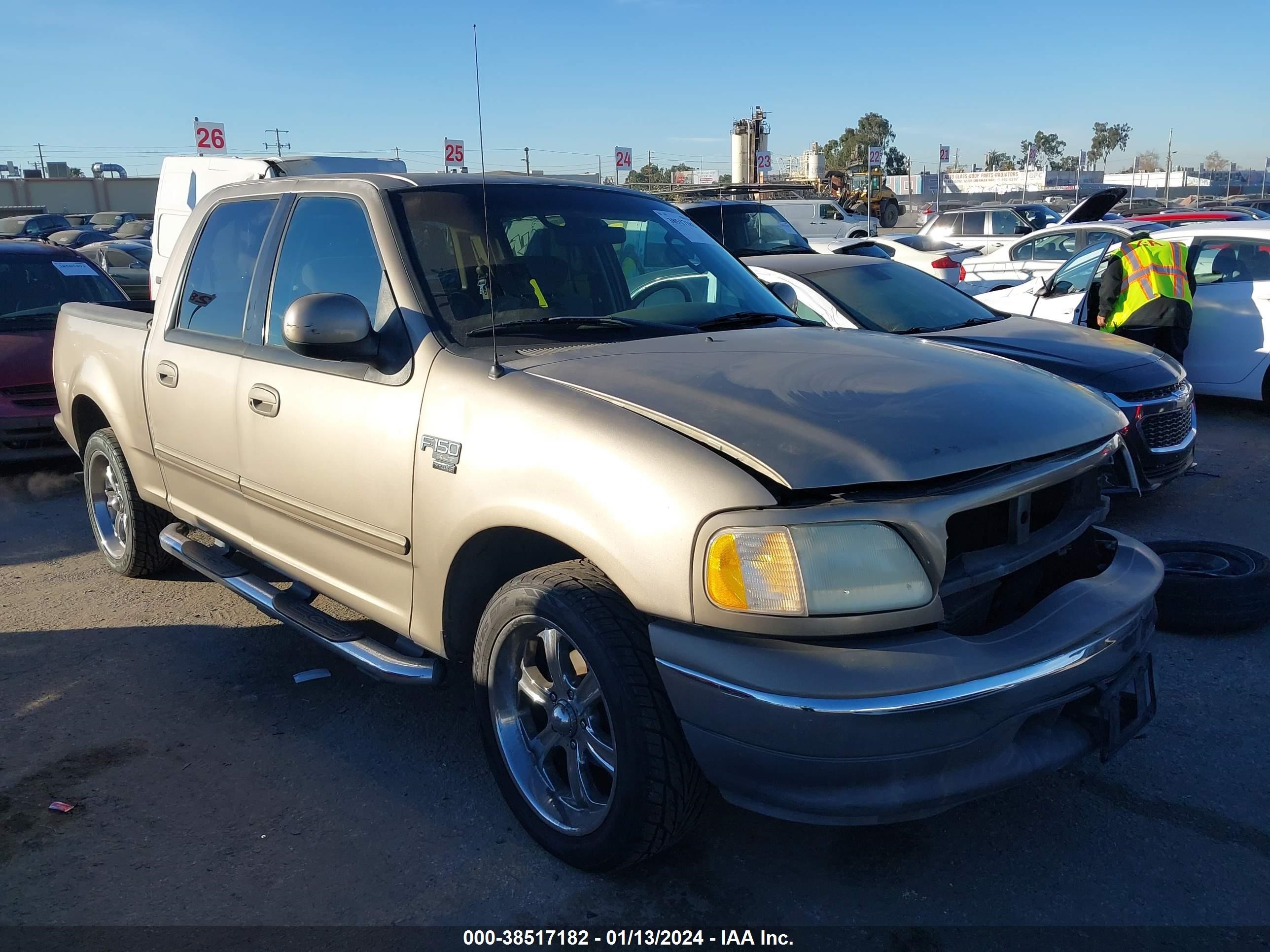 ford f-150 2002 1ftrw07l02kd47745