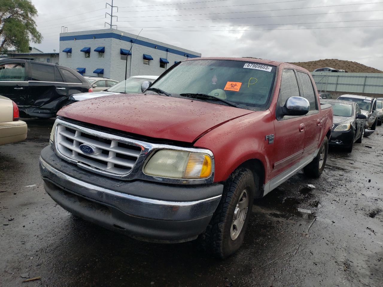 ford f-150 2002 1ftrw07l32kc79733