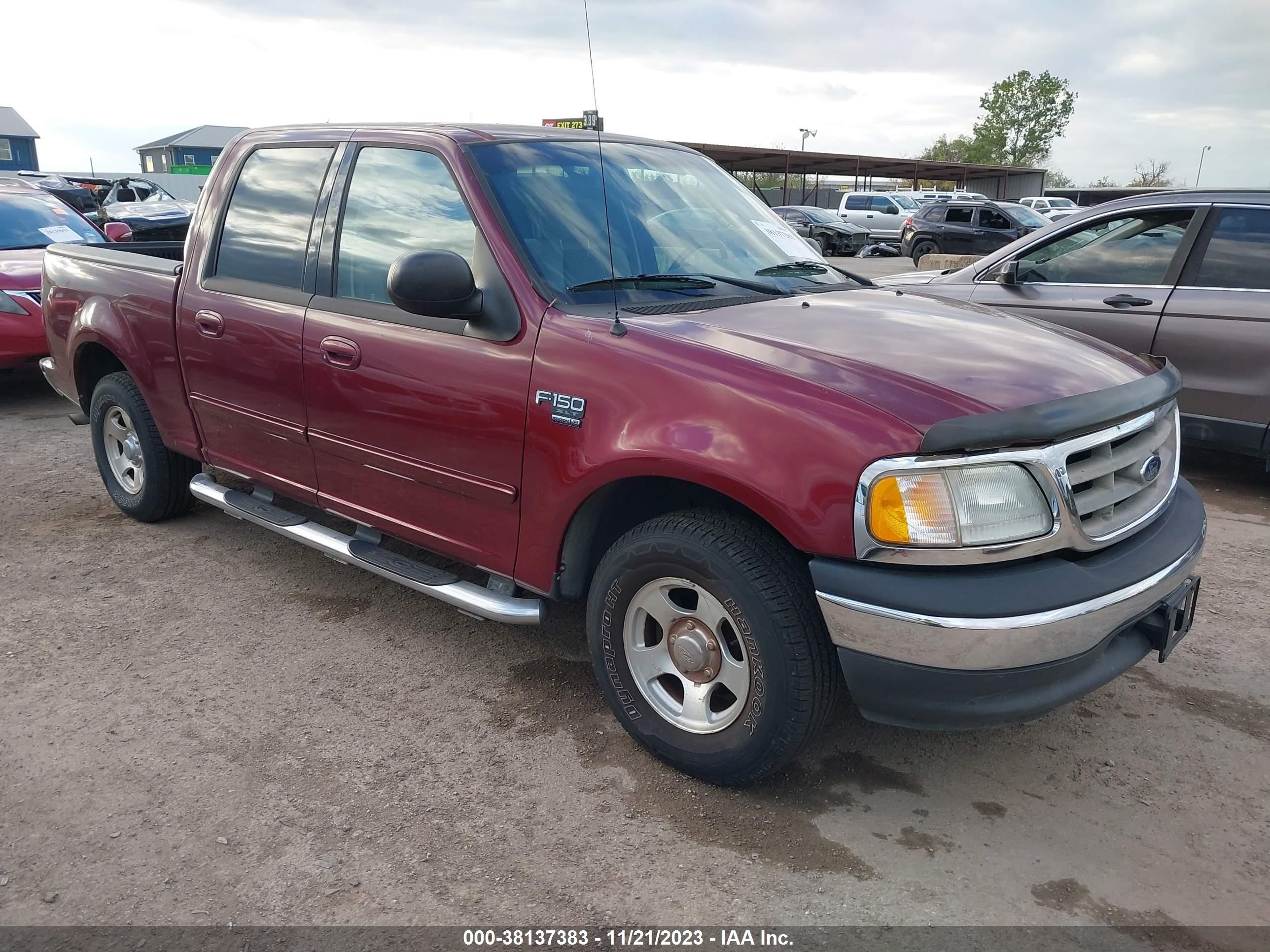 ford f-150 2003 1ftrw07l33ka64998