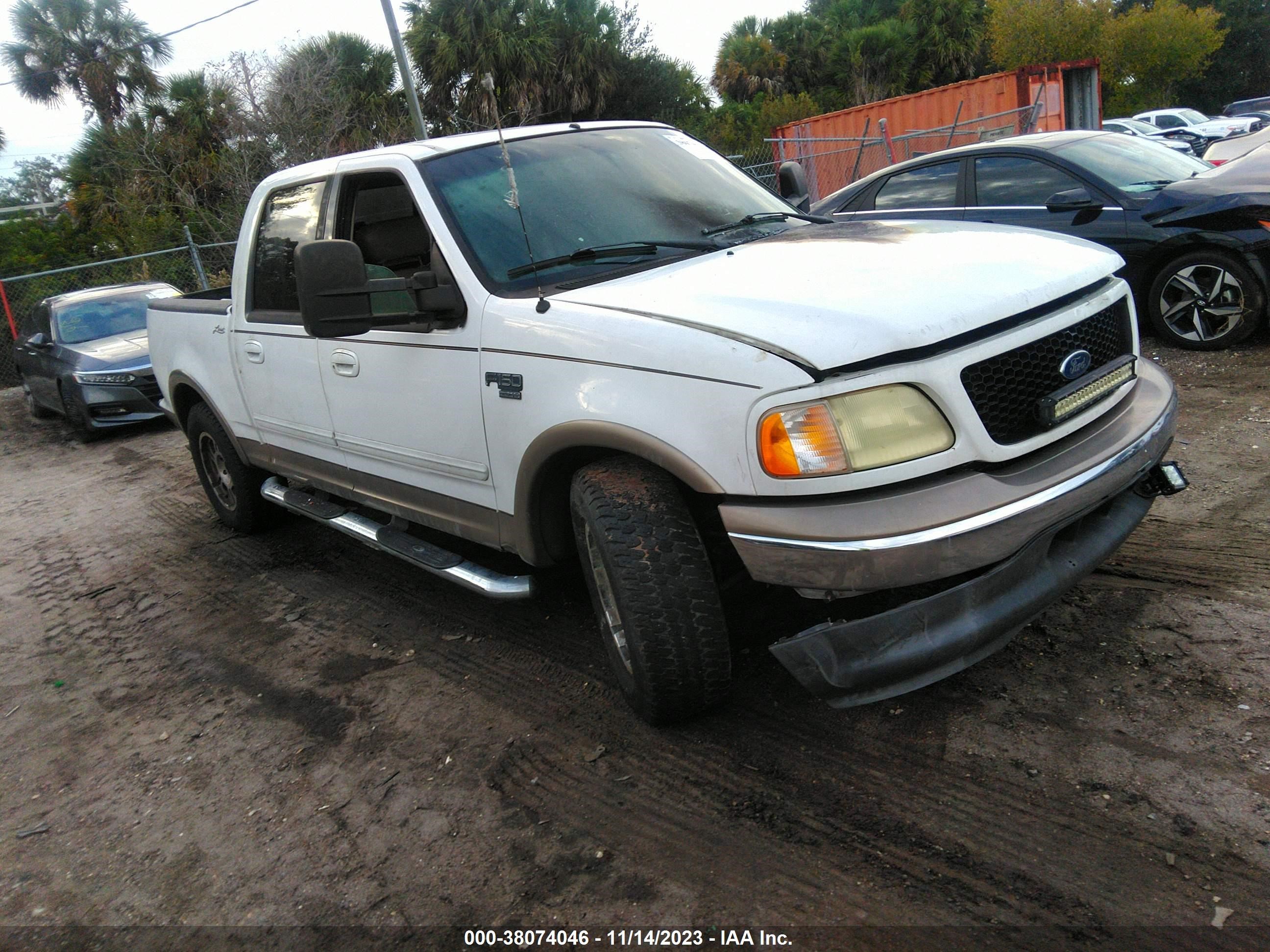 ford f-150 2002 1ftrw07l42kd05871