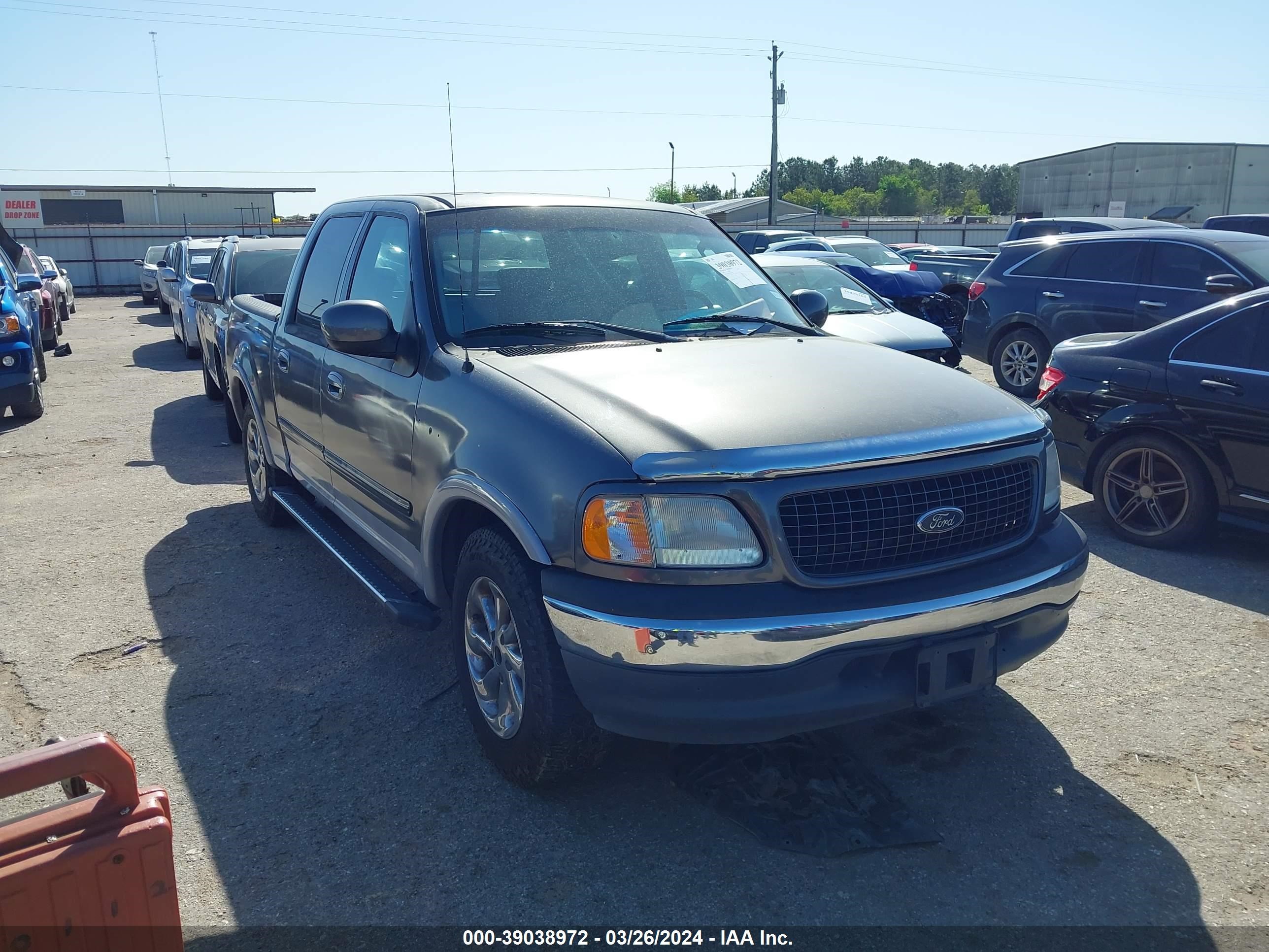 ford f-150 2003 1ftrw07l43ka65366