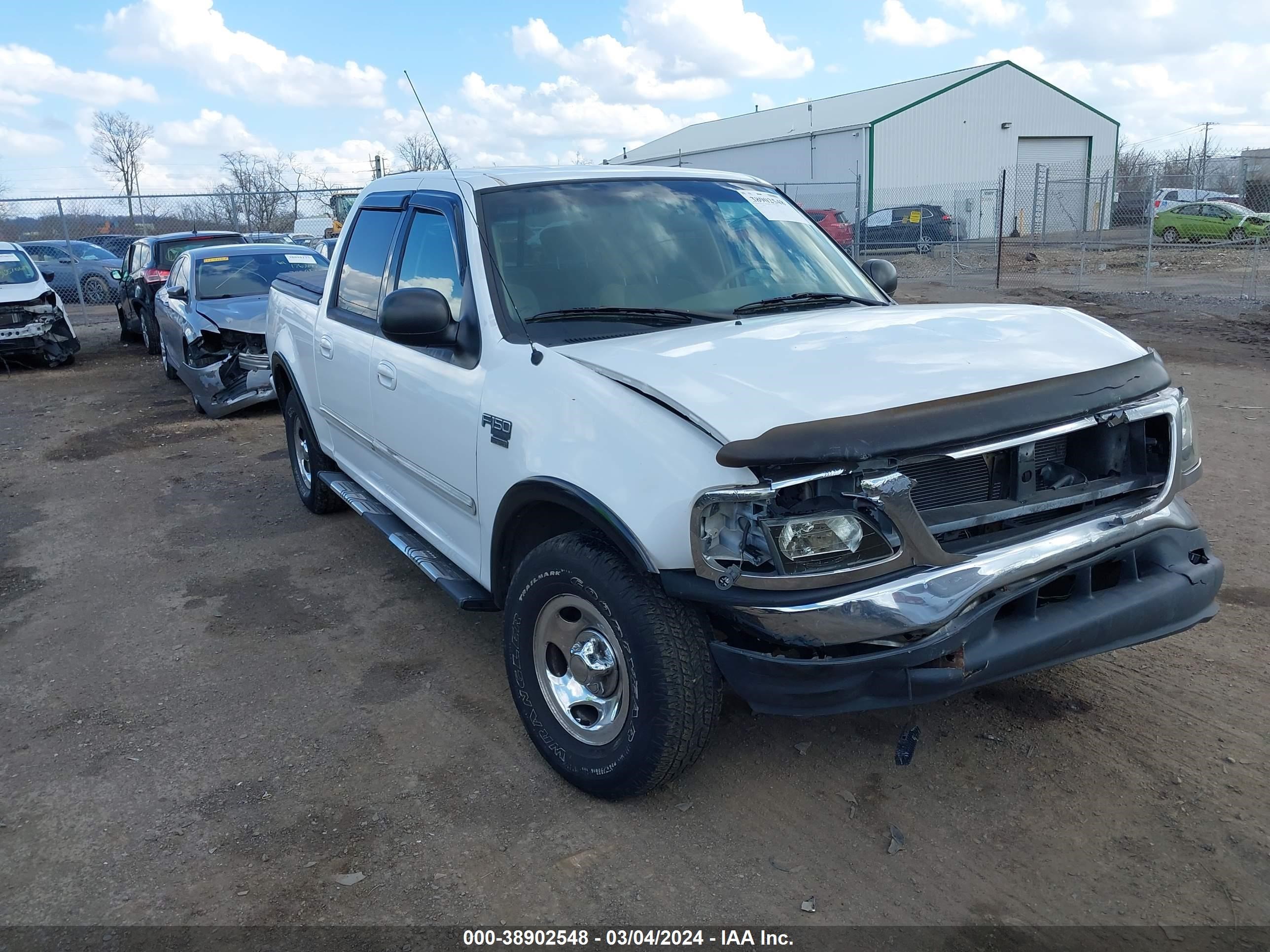 ford f-150 2003 1ftrw07l73ka36296