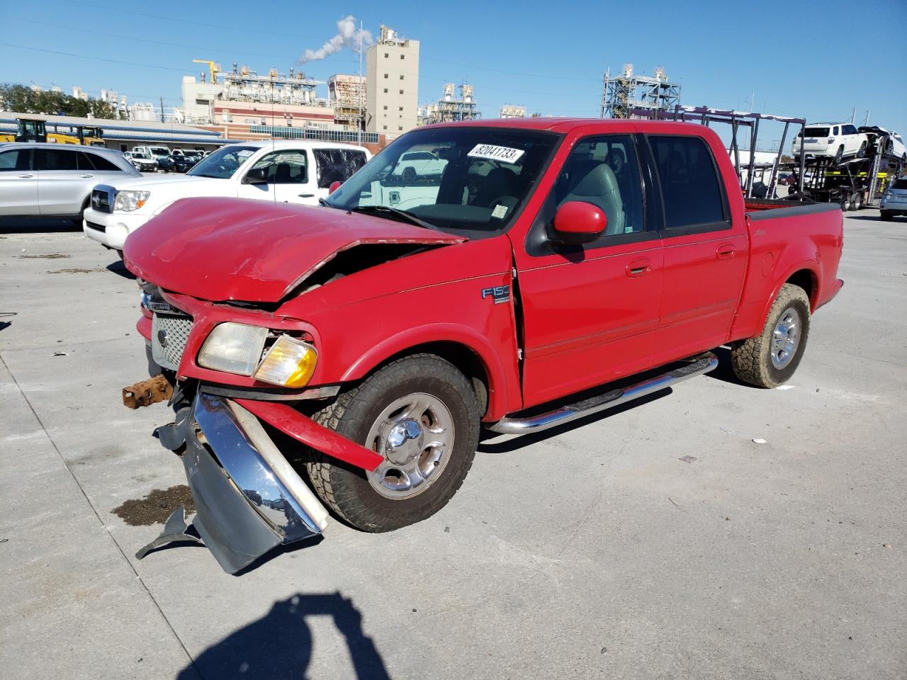 ford f-150 2001 1ftrw07l81kd86002