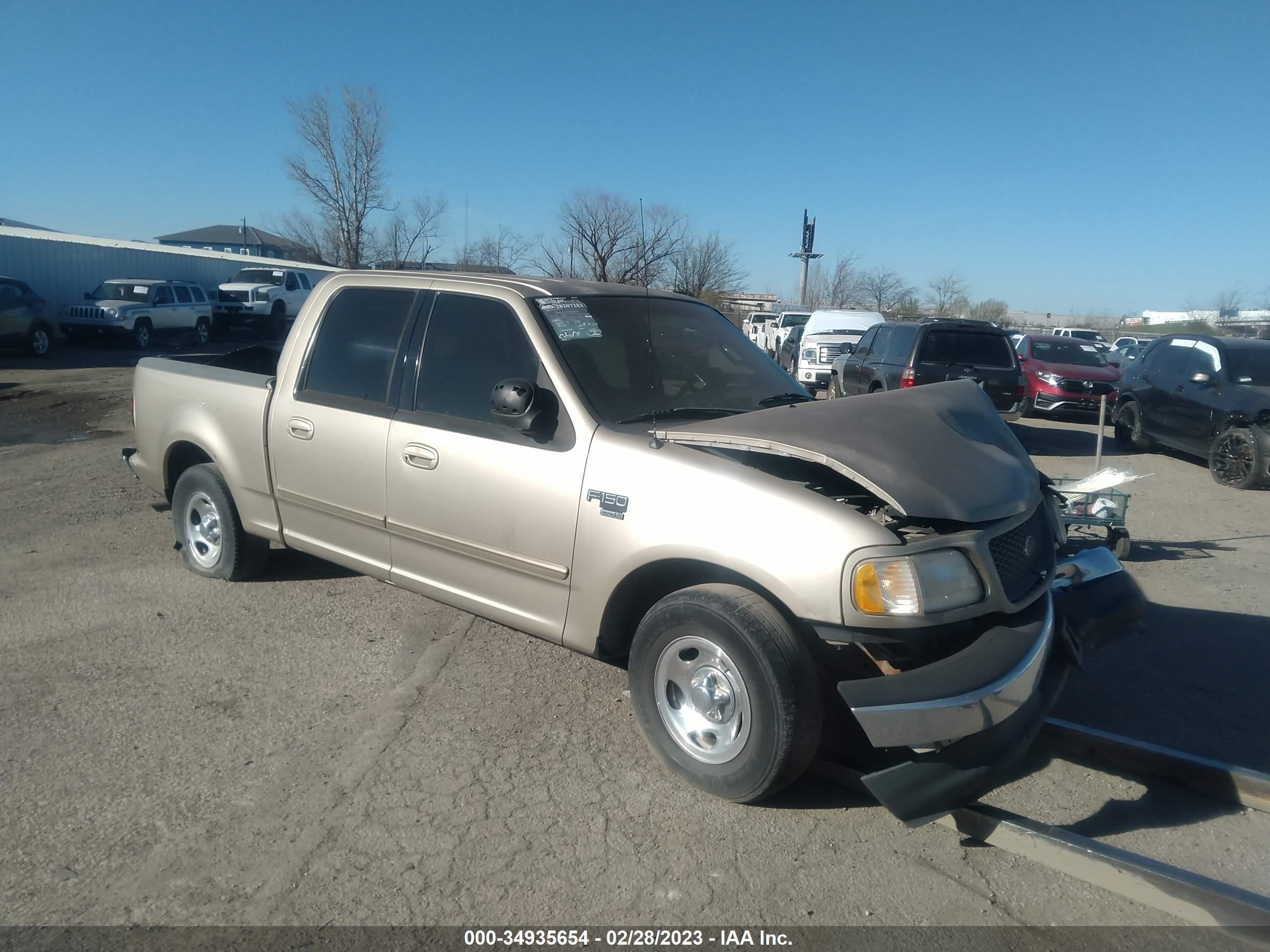 ford f-150 2001 1ftrw07w21kd88127