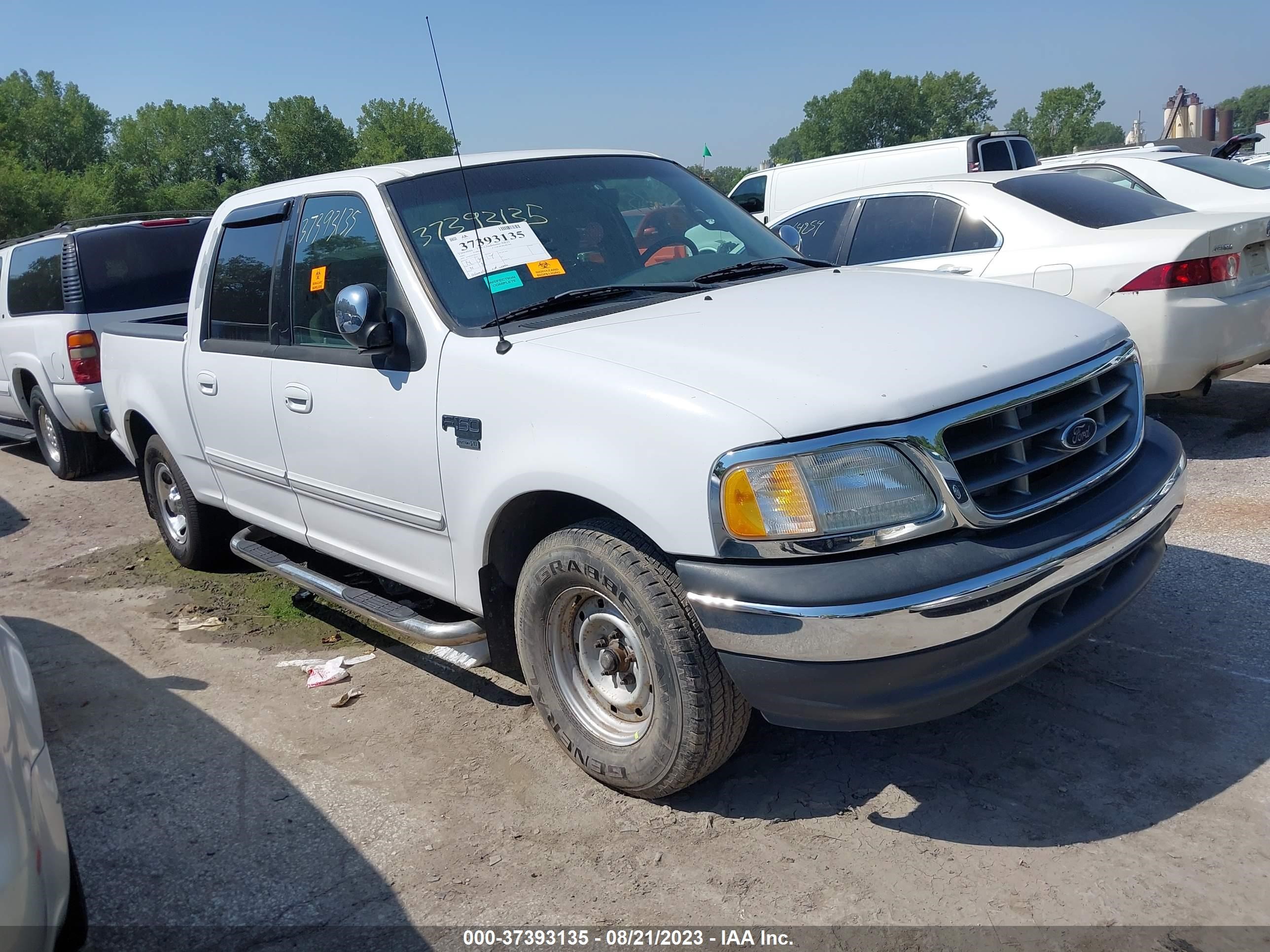 ford f-150 2001 1ftrw07w61ka17312