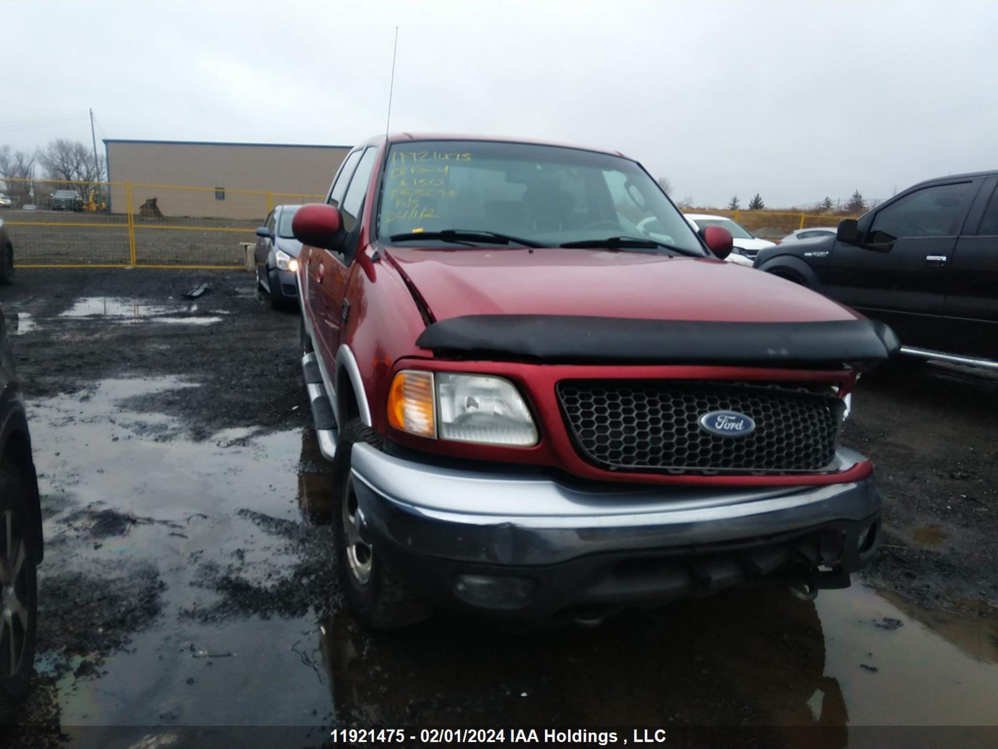 ford f-150 2002 1ftrw08602kd58298