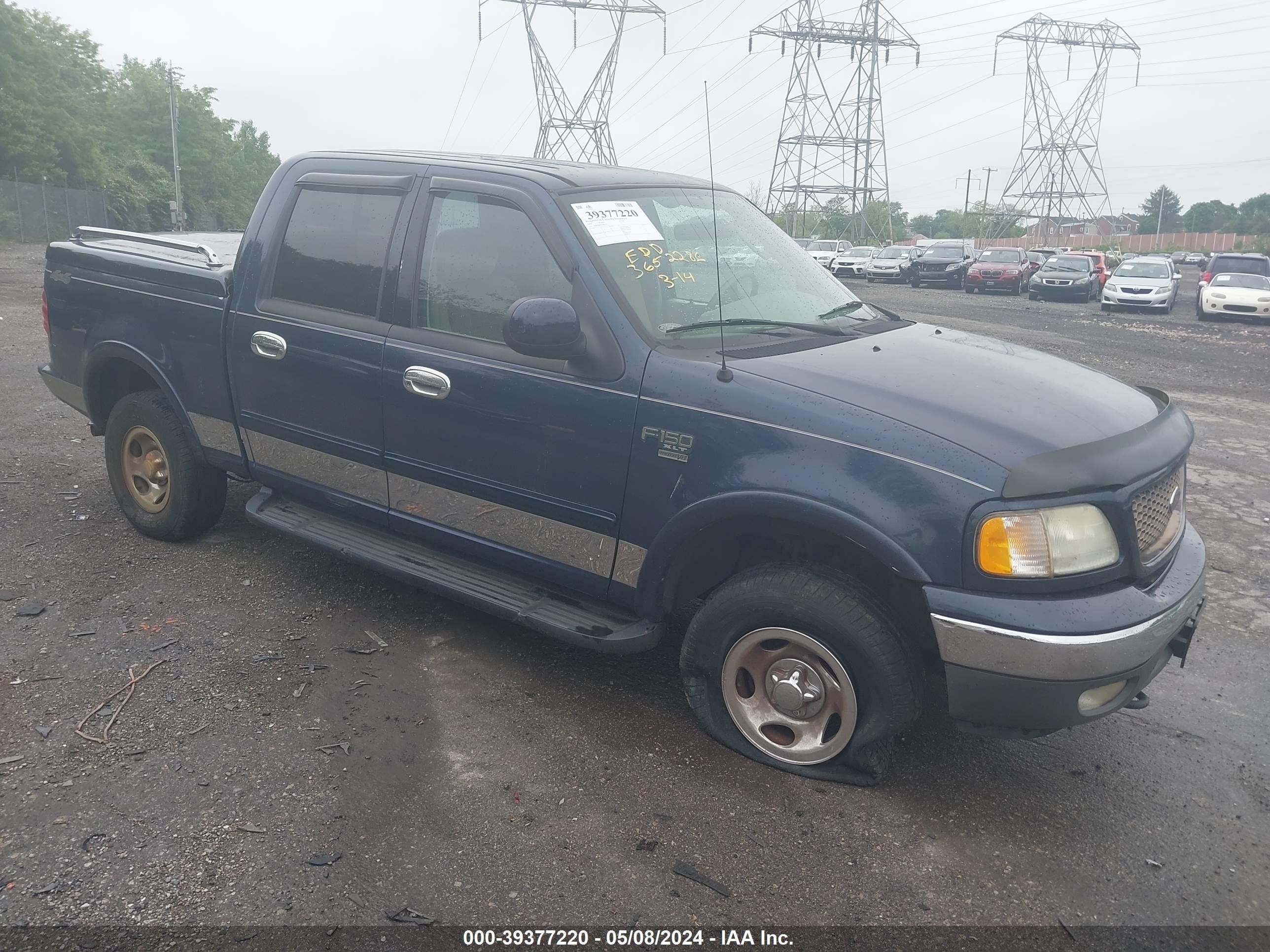 ford f-150 2003 1ftrw08603kb03782