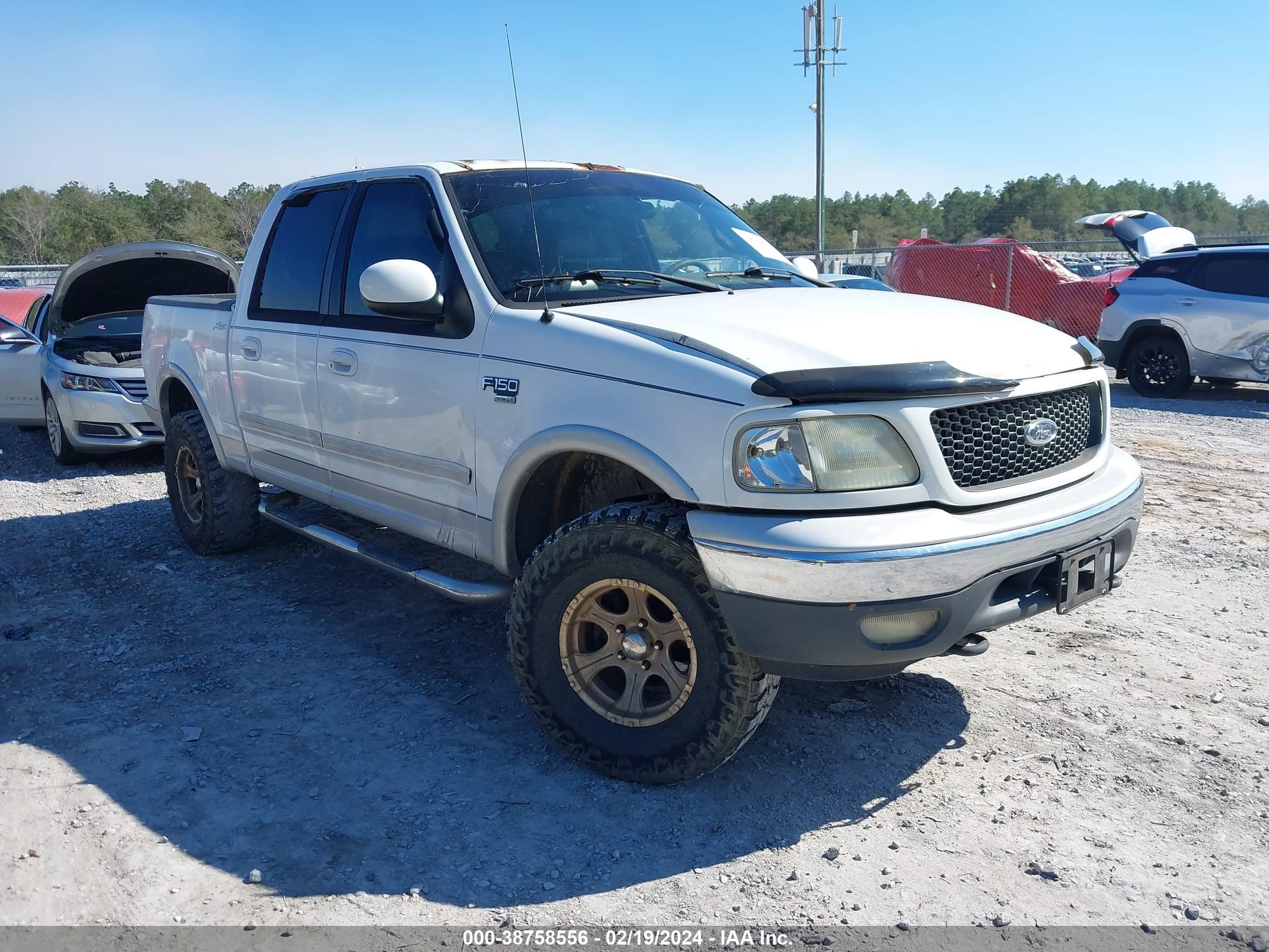 ford f-150 2001 1ftrw08631kc60610