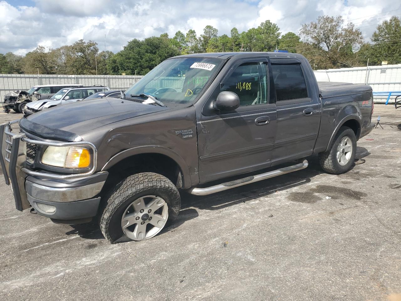 ford f-150 2003 1ftrw08643kc12746