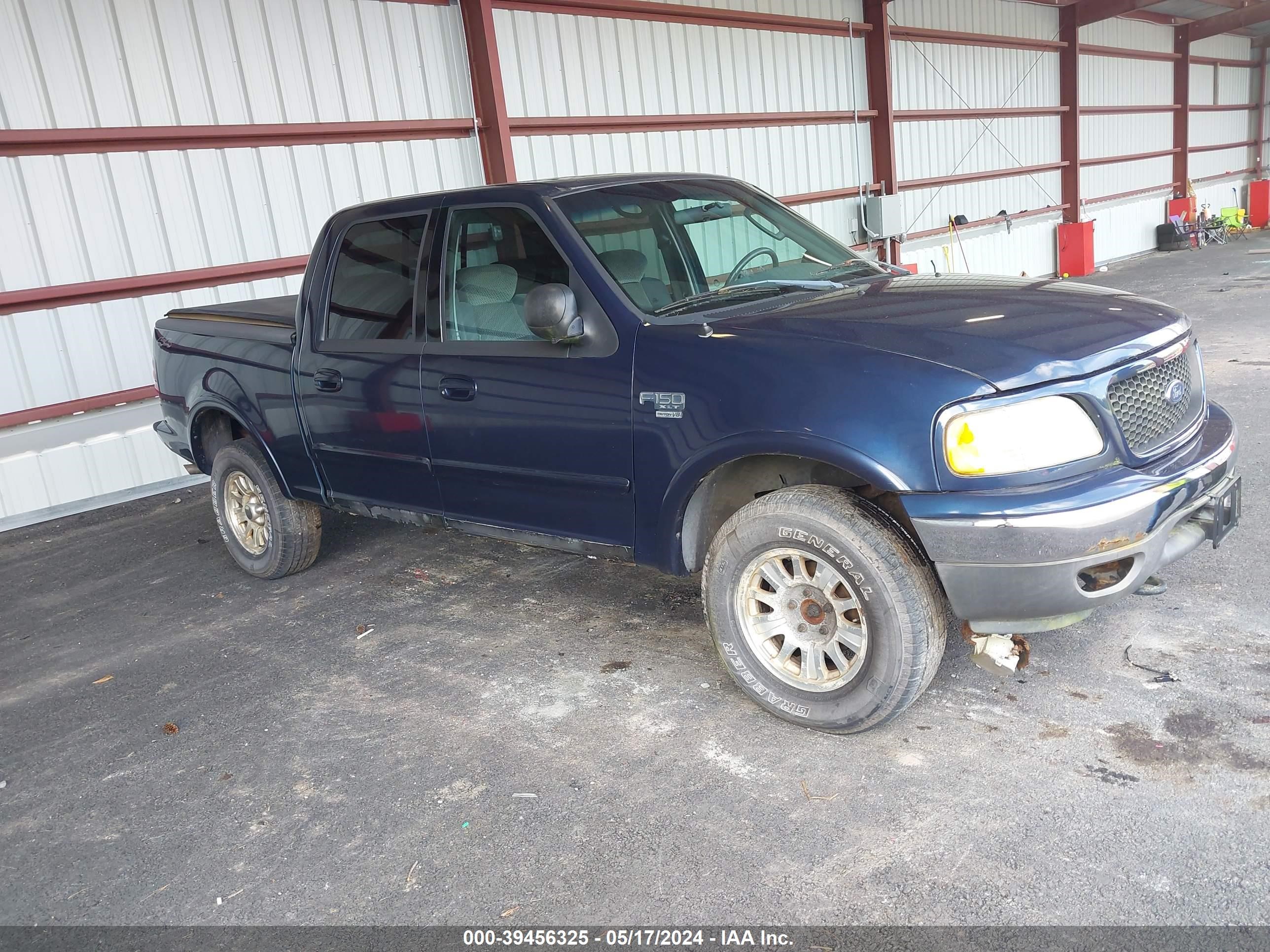 ford f-150 2002 1ftrw08652kd59334