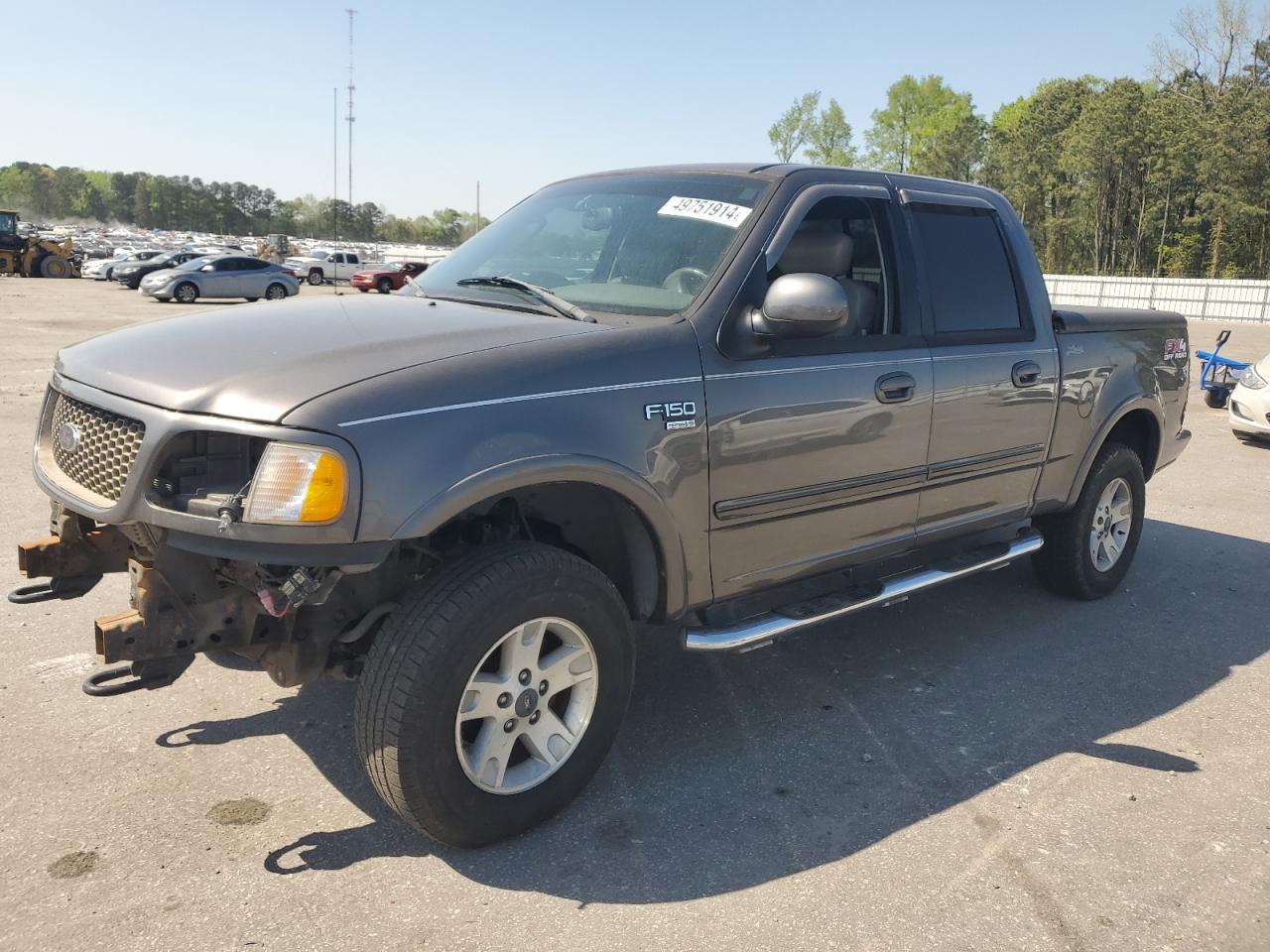 ford f-150 2003 1ftrw08l03ka30449