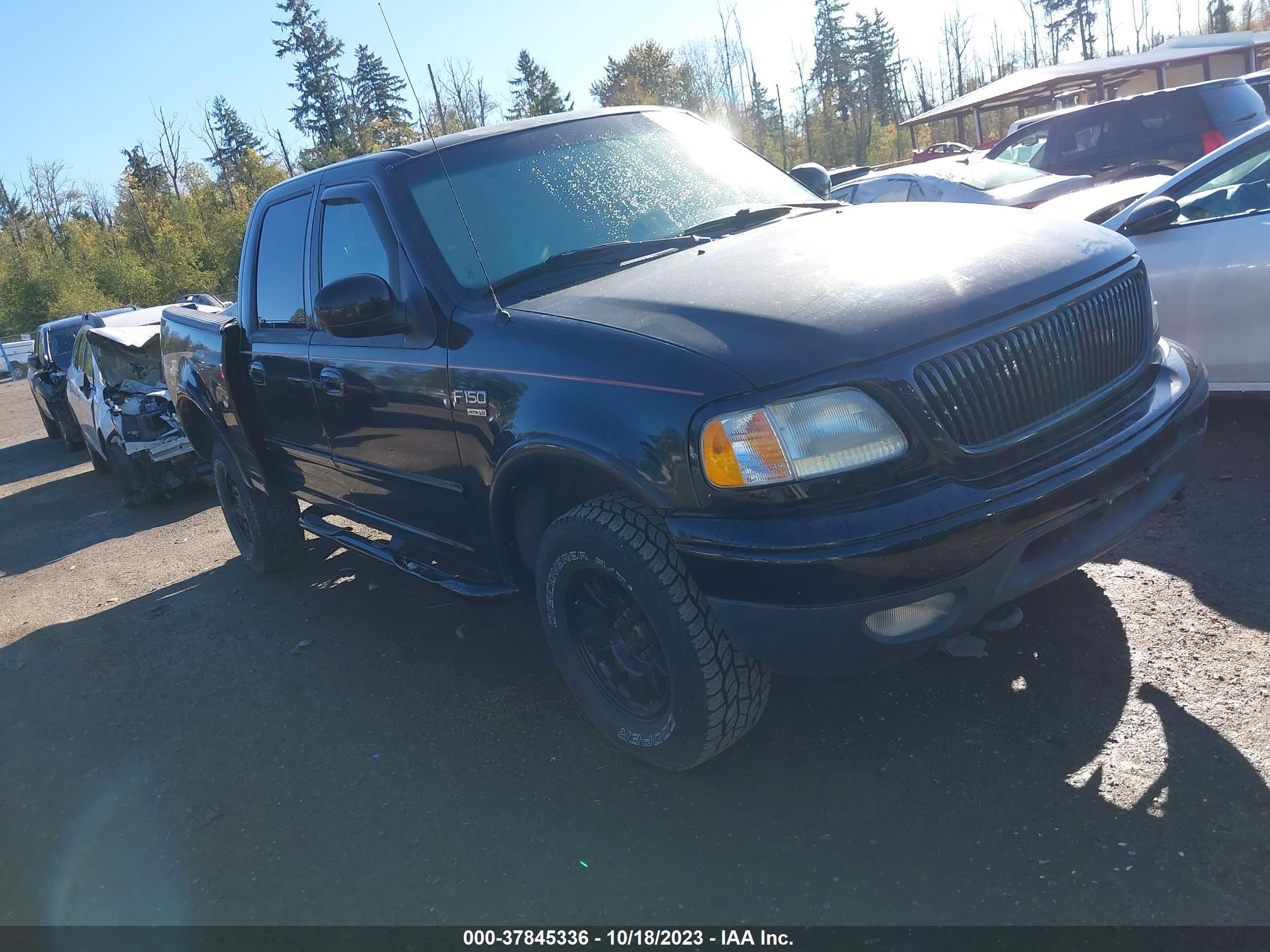 ford f-150 2001 1ftrw08l11kd95140