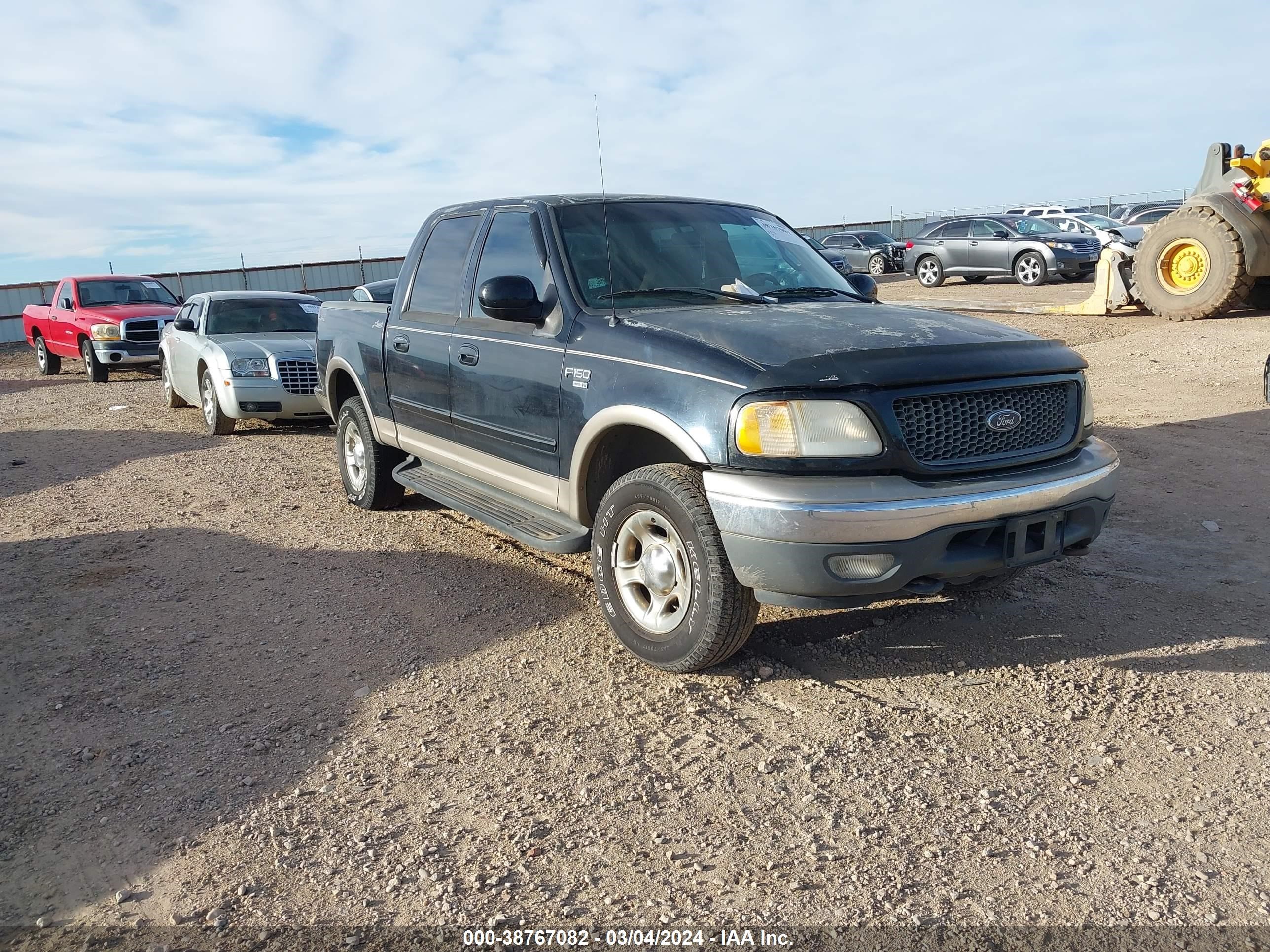 ford f-150 2001 1ftrw08l11ke93715