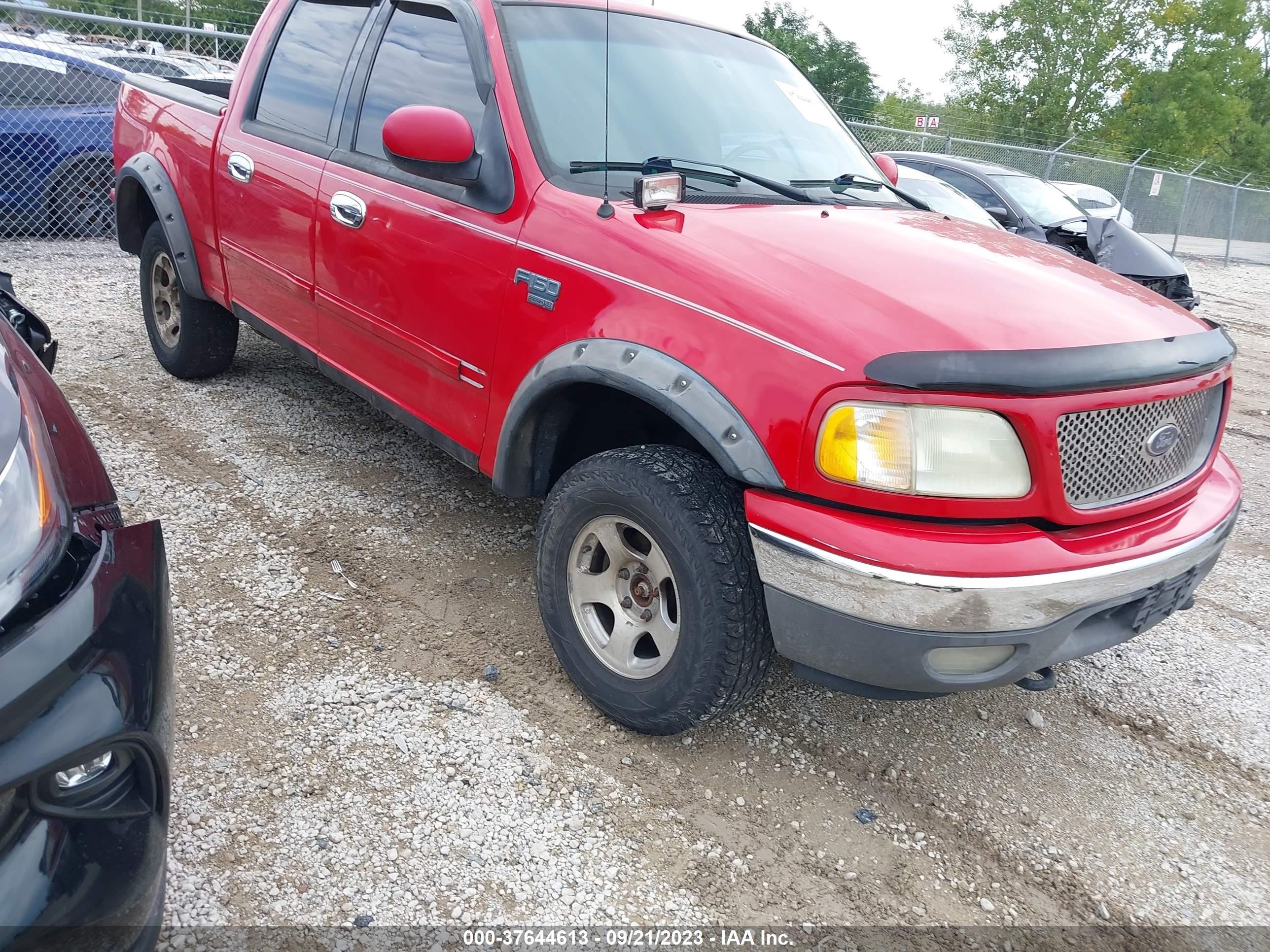 ford f-150 2001 1ftrw08l21kc53363