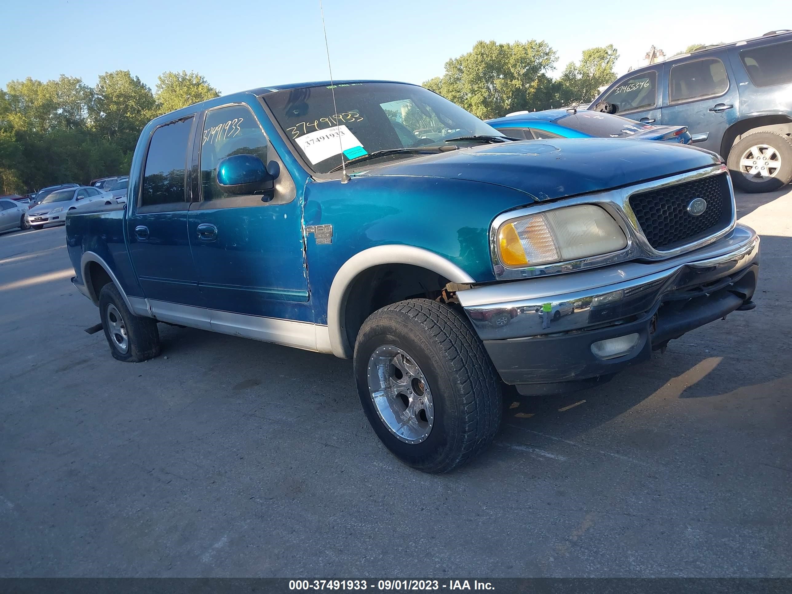 ford f-150 2001 1ftrw08l21ke21034