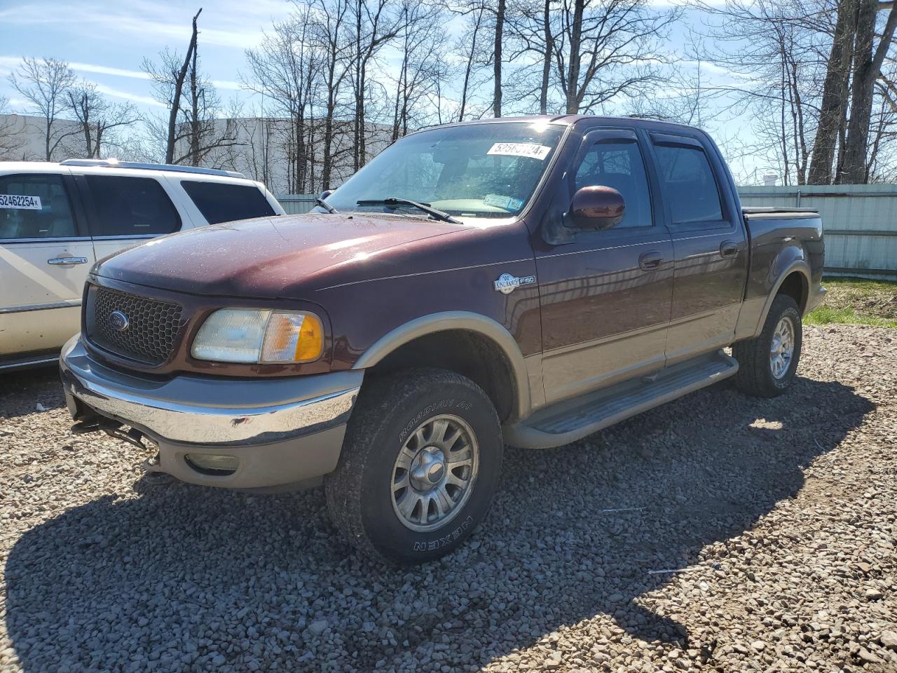 ford f-150 2002 1ftrw08l22kc95145