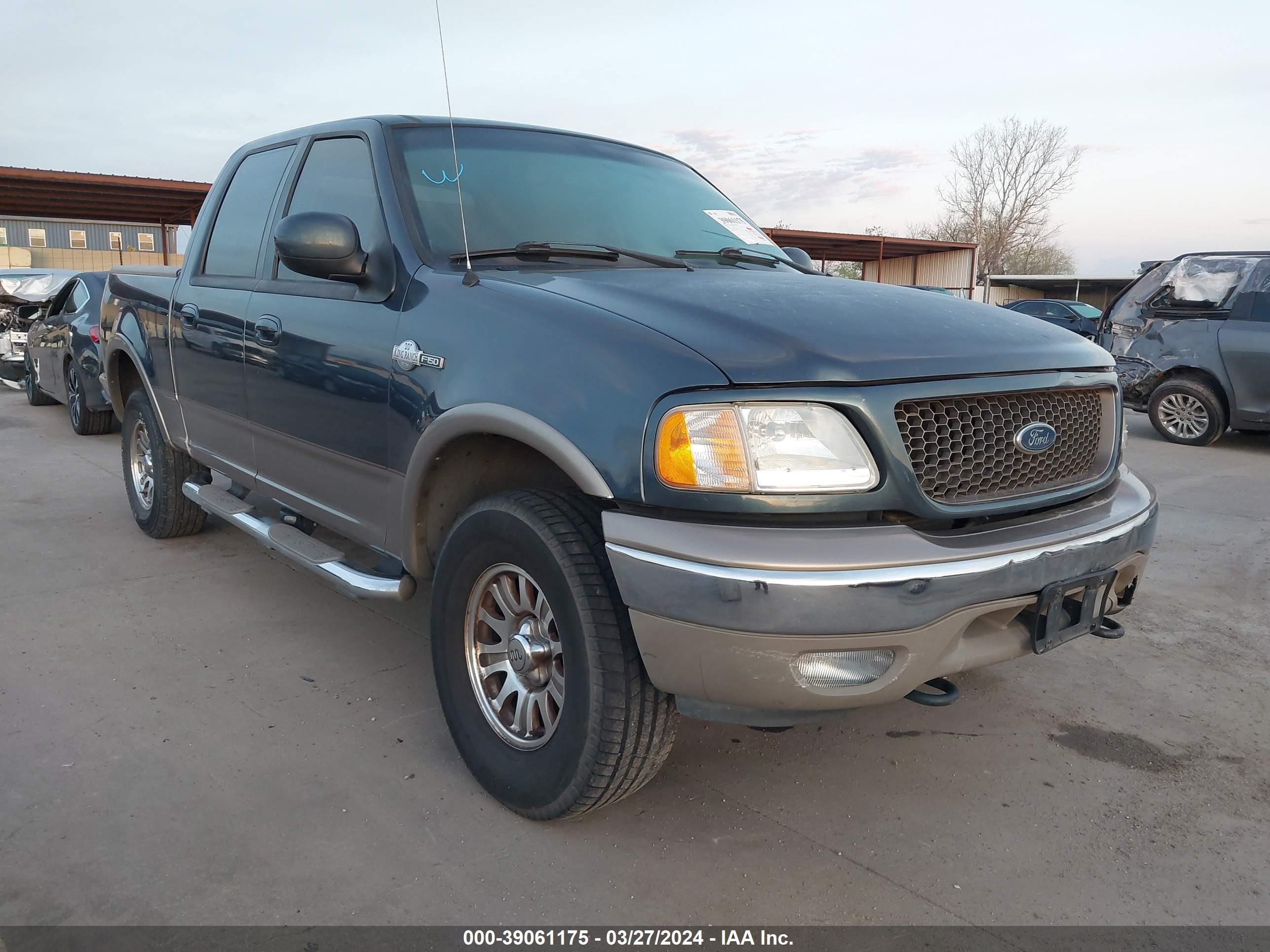 ford f-150 2003 1ftrw08l23kb98383