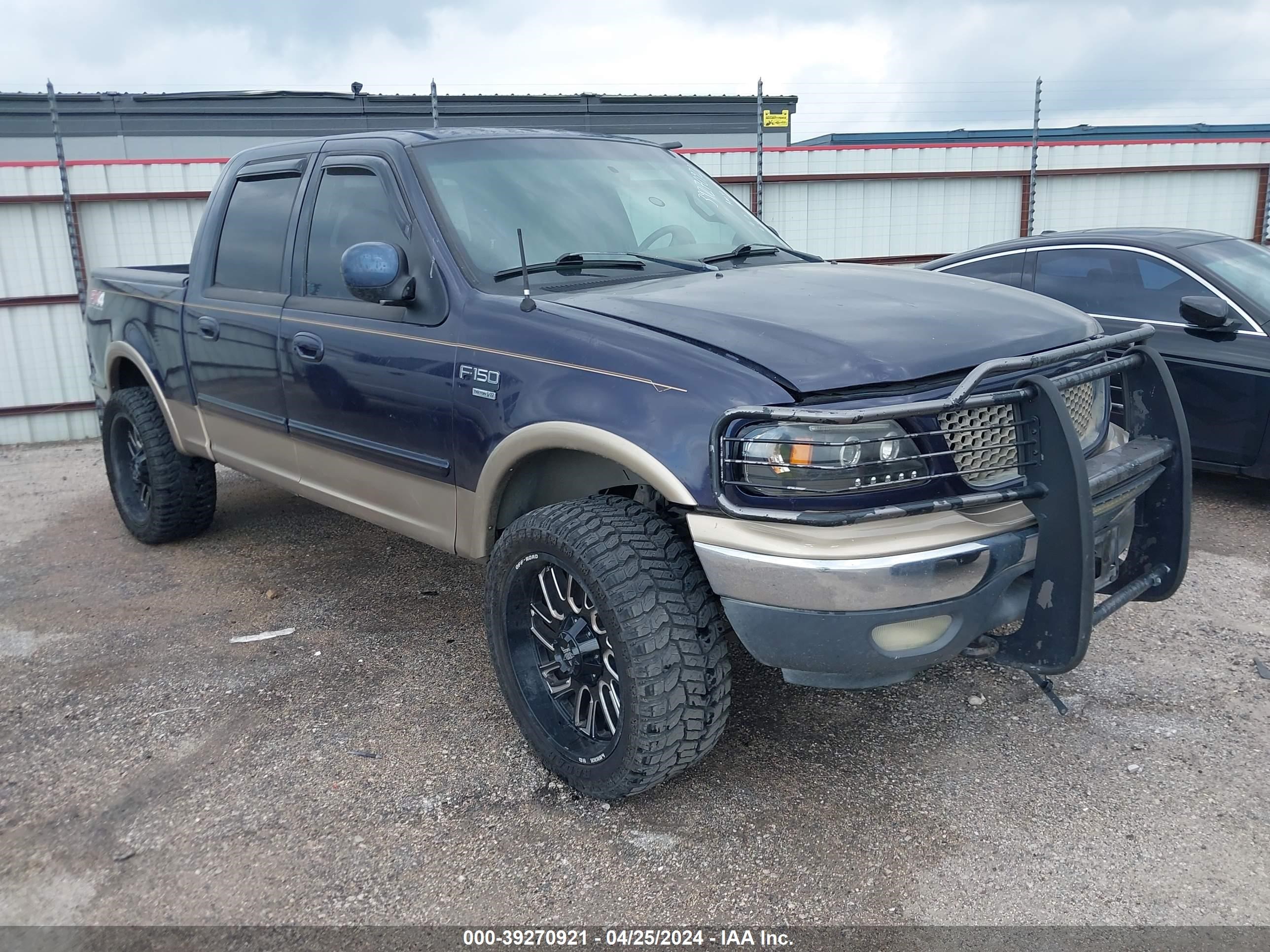 ford f-150 2001 1ftrw08l31kb10700