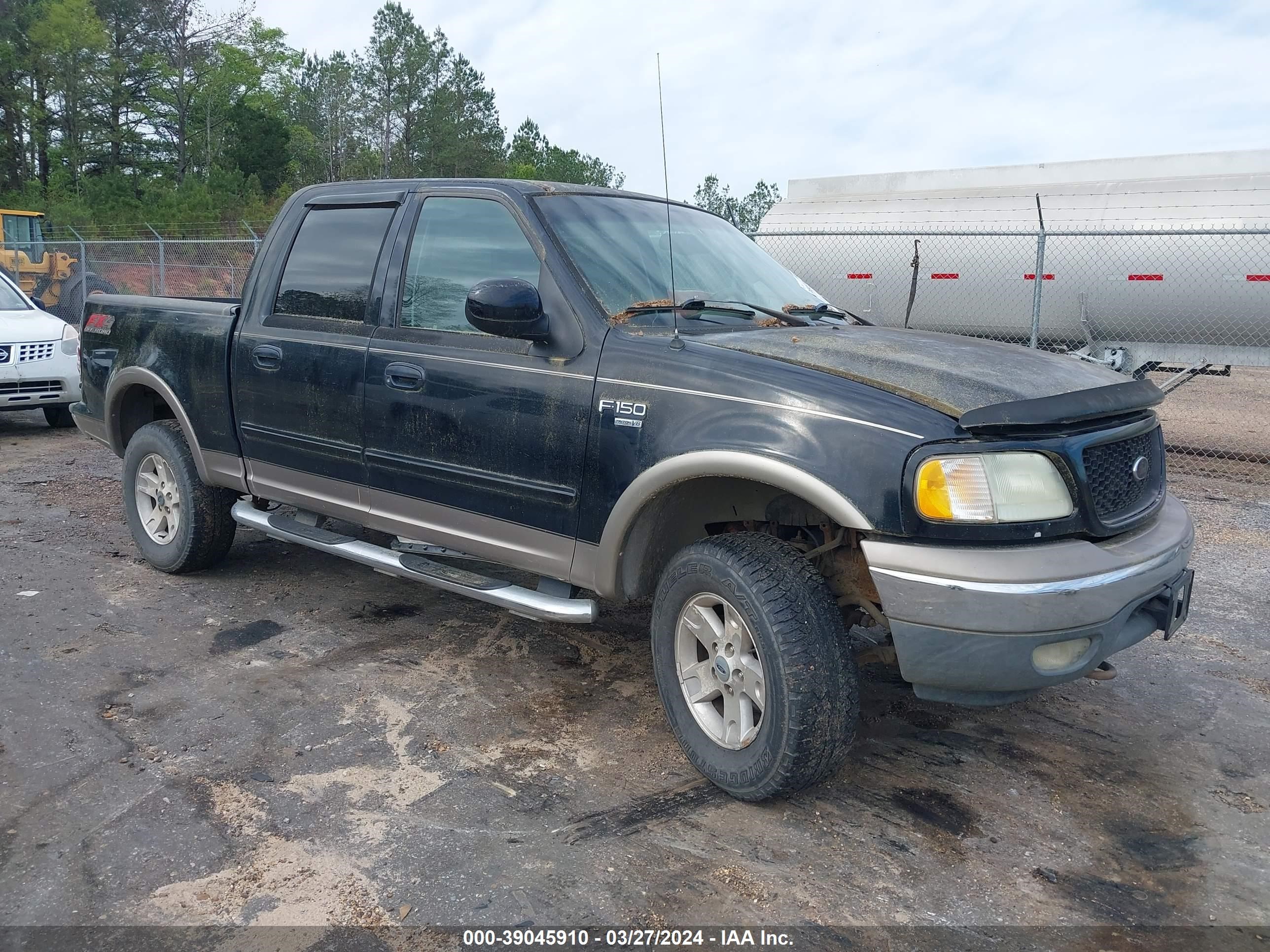 ford f-150 2003 1ftrw08l33ka64840