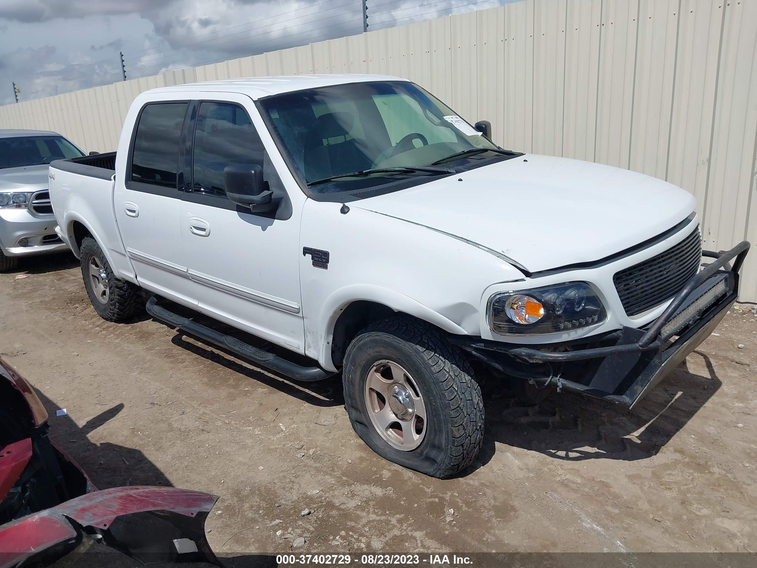 ford f-150 2001 1ftrw08l41kf94196