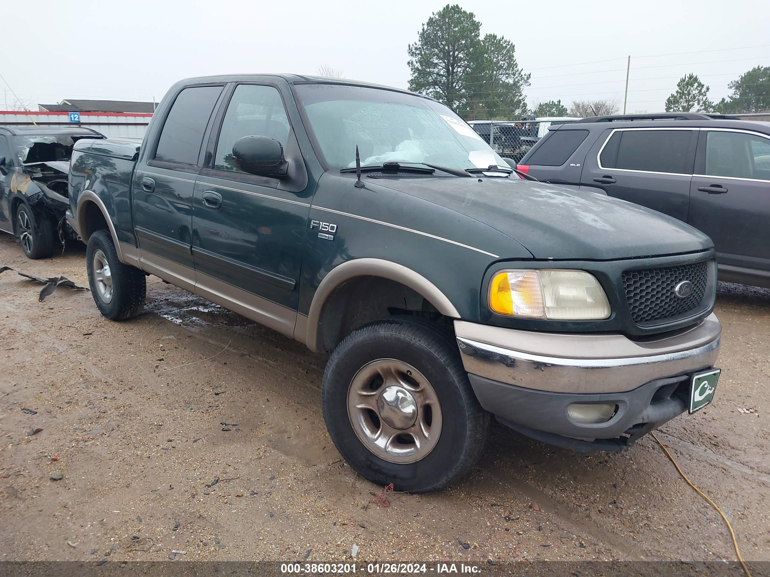 ford f-150 2002 1ftrw08l42ka55286