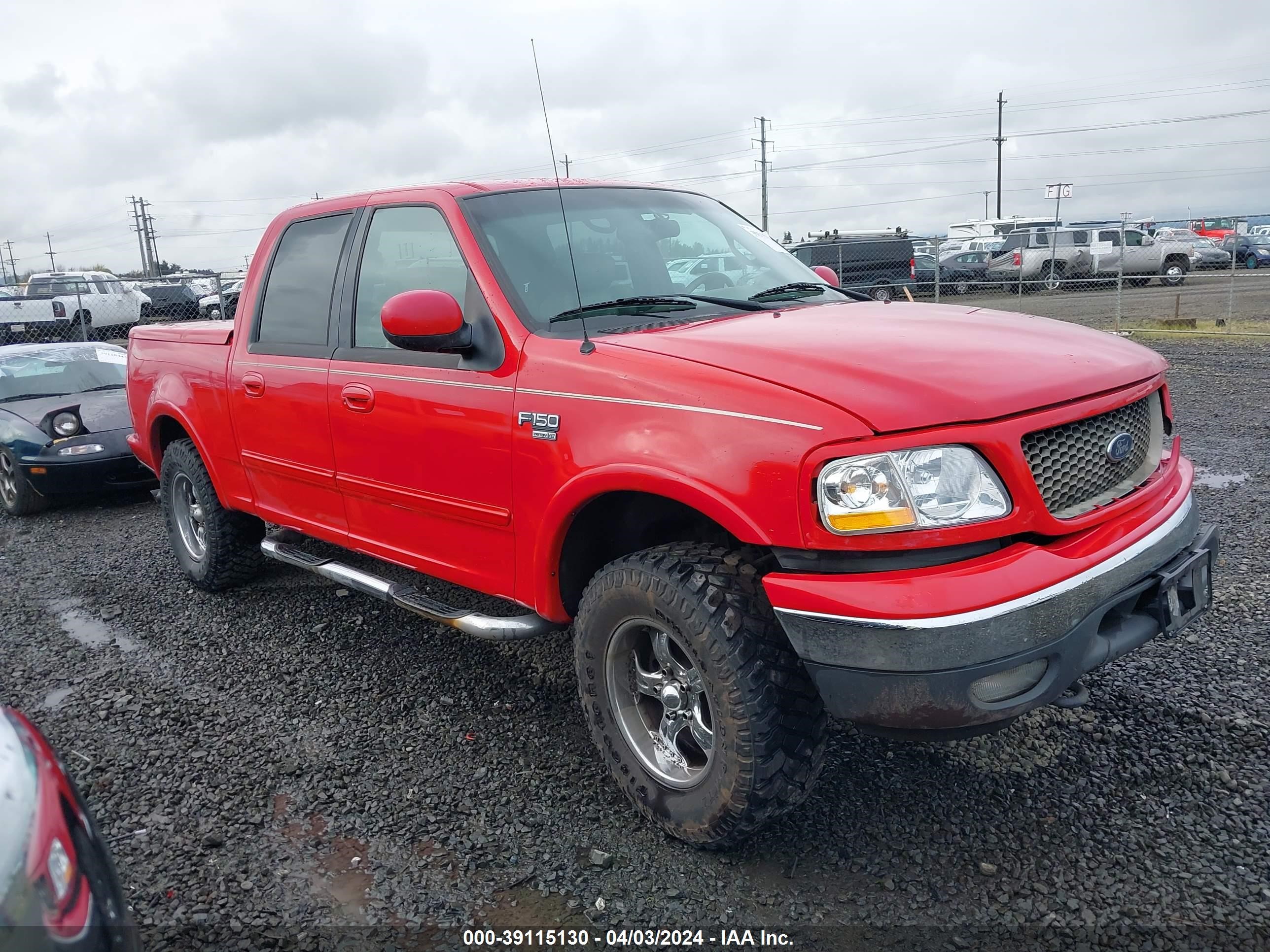 ford f-150 2001 1ftrw08l61kb15454