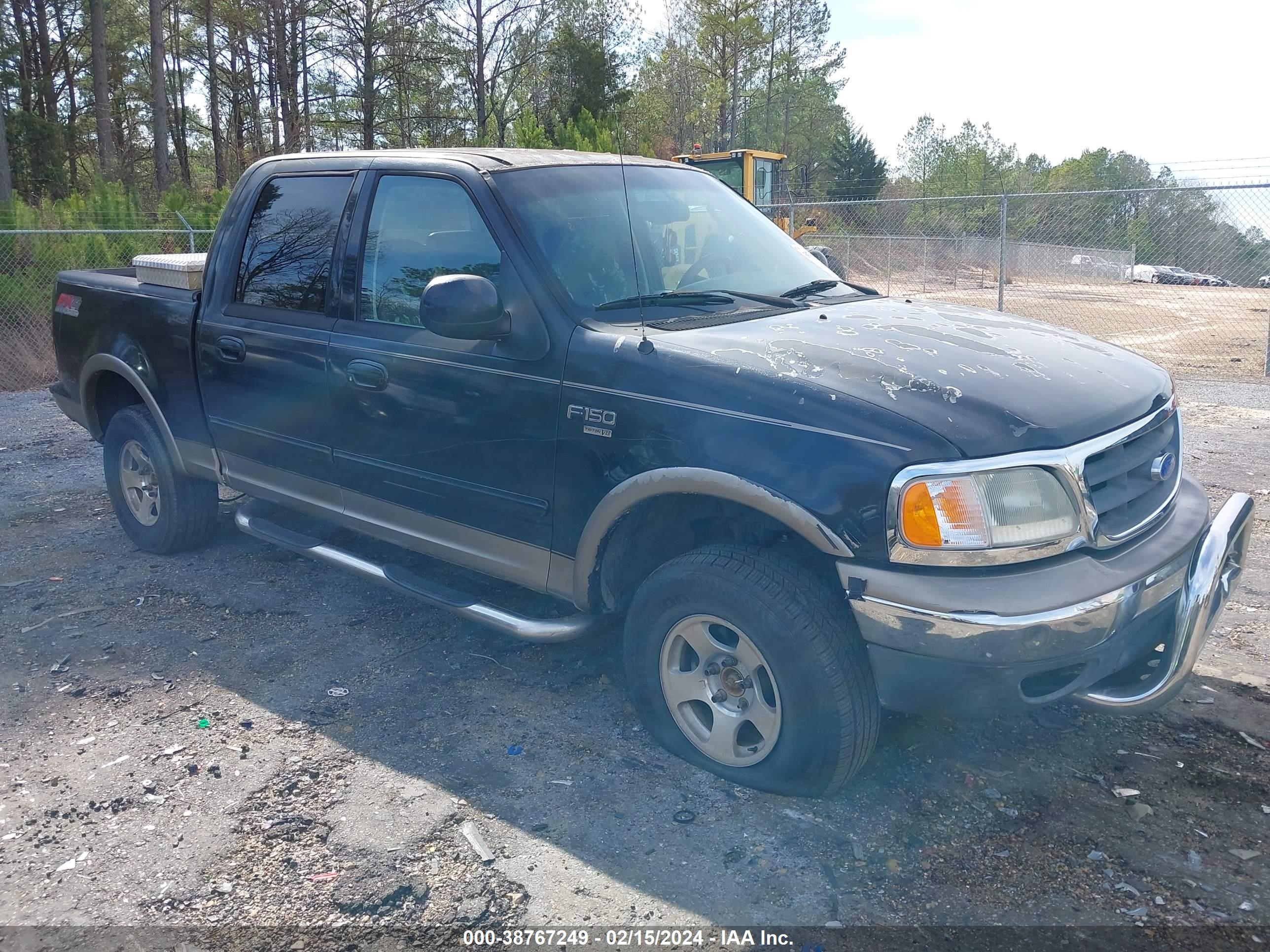 ford f-150 2003 1ftrw08l73ka34689