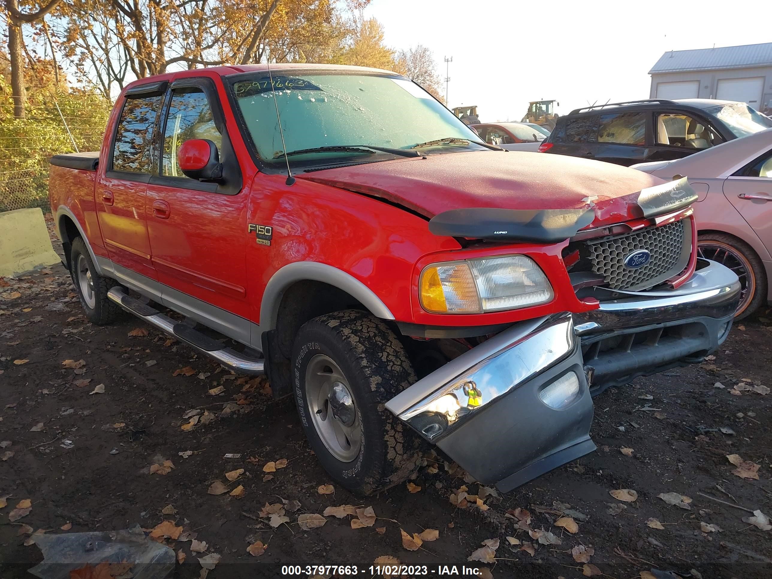 ford f-150 2003 1ftrw08l73kd28139