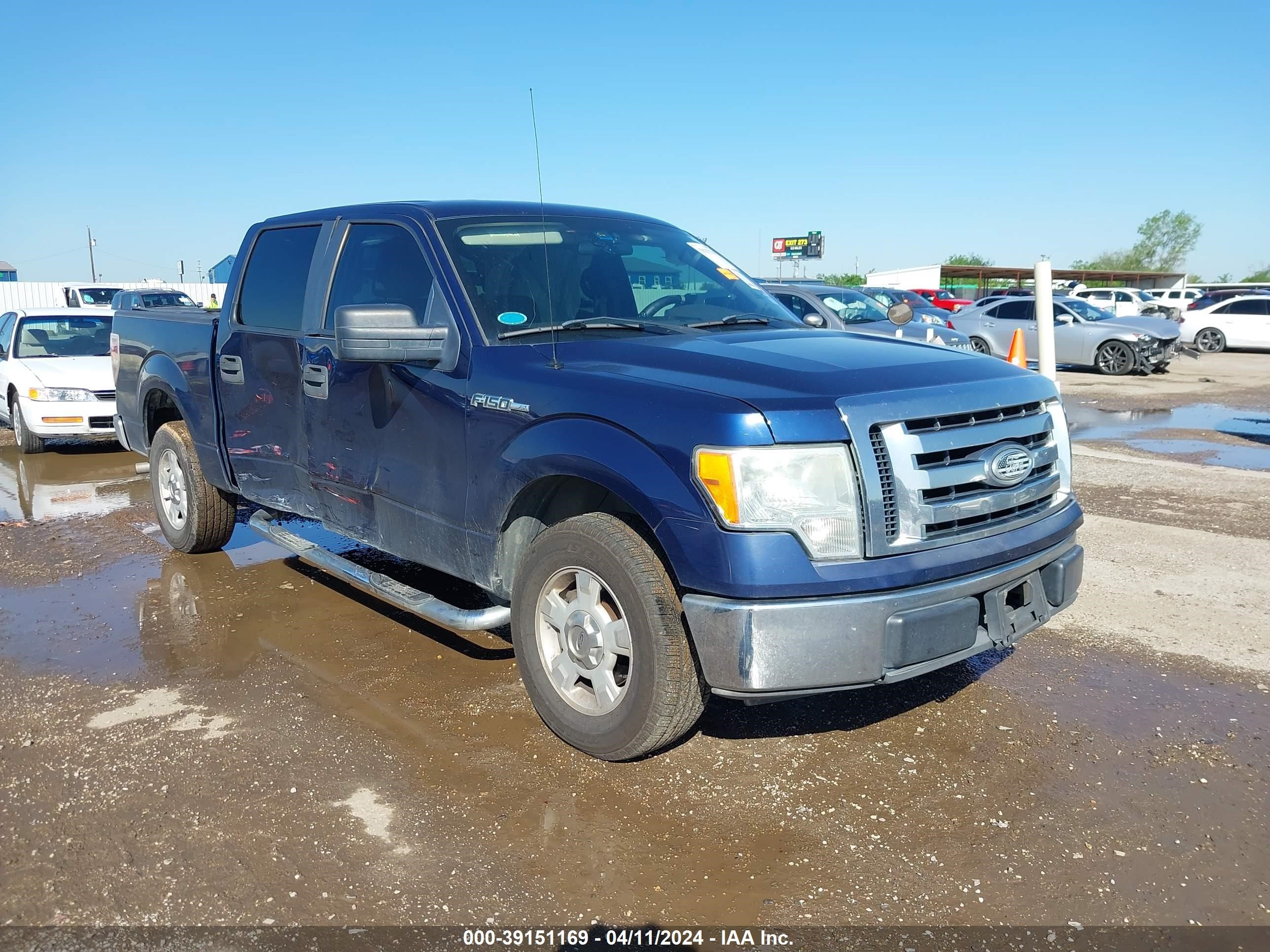 ford f-150 2009 1ftrw12819fa80708