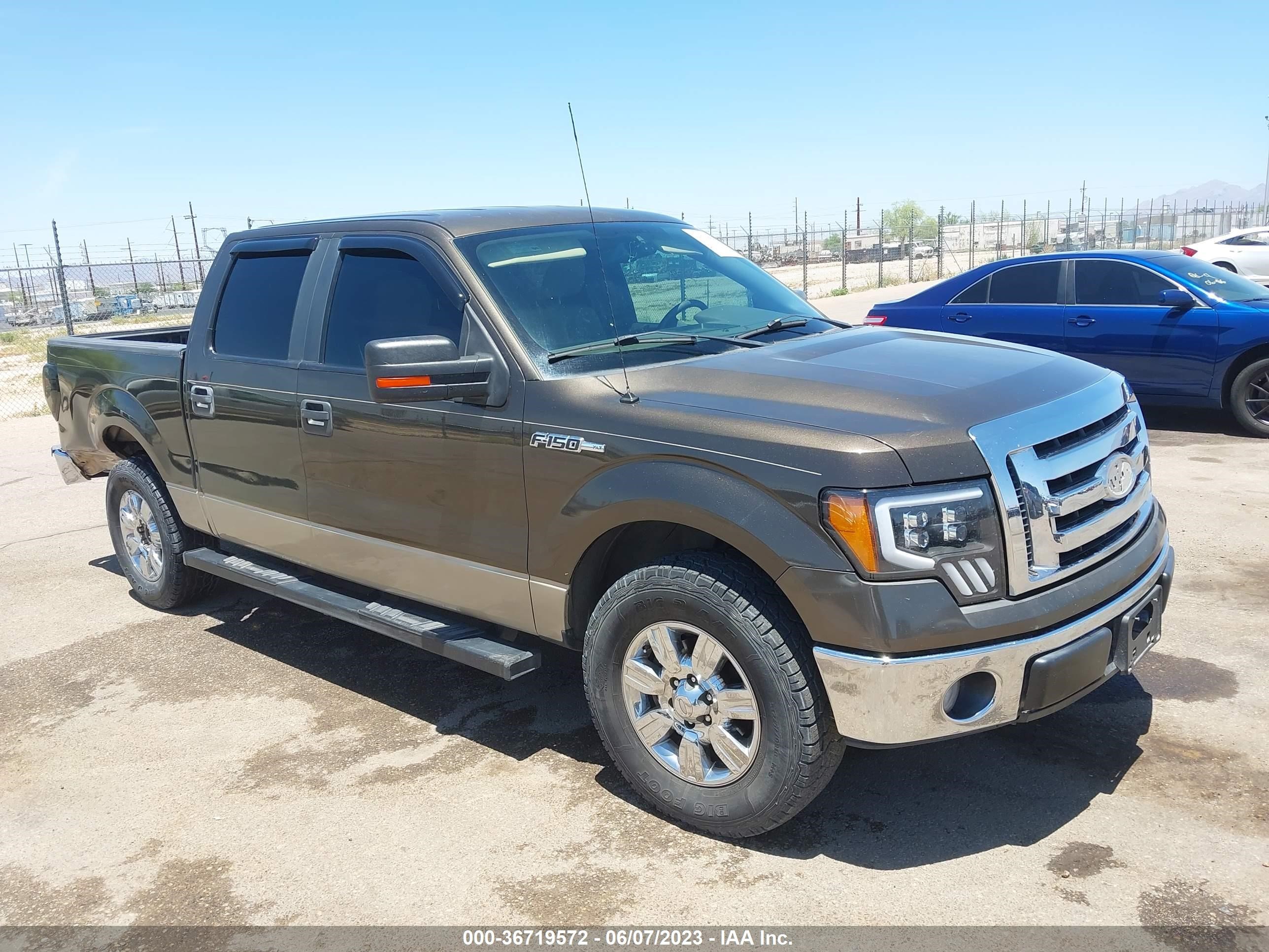 ford f-150 2009 1ftrw12849kc61308