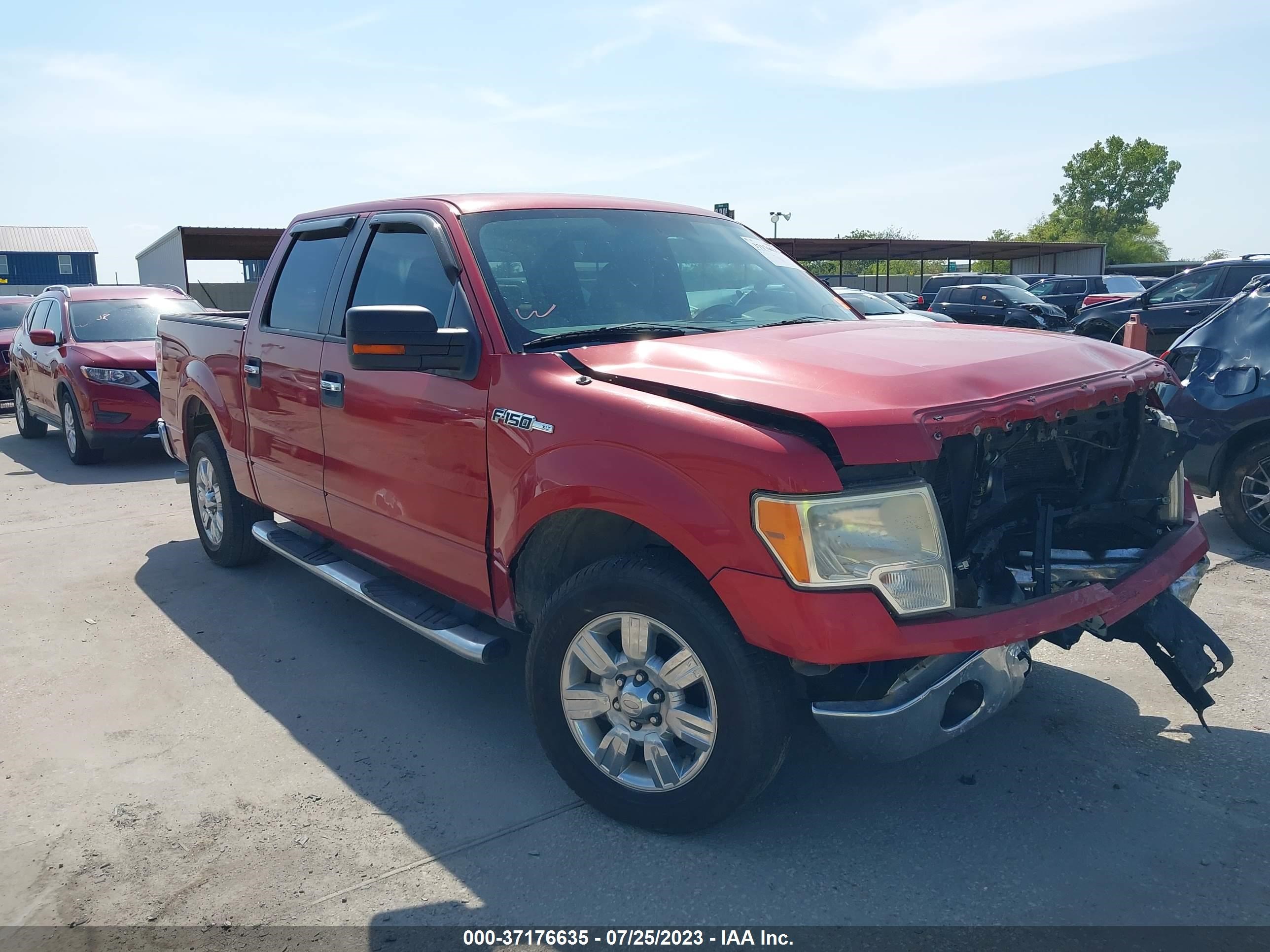 ford f-150 2009 1ftrw12869fa14154