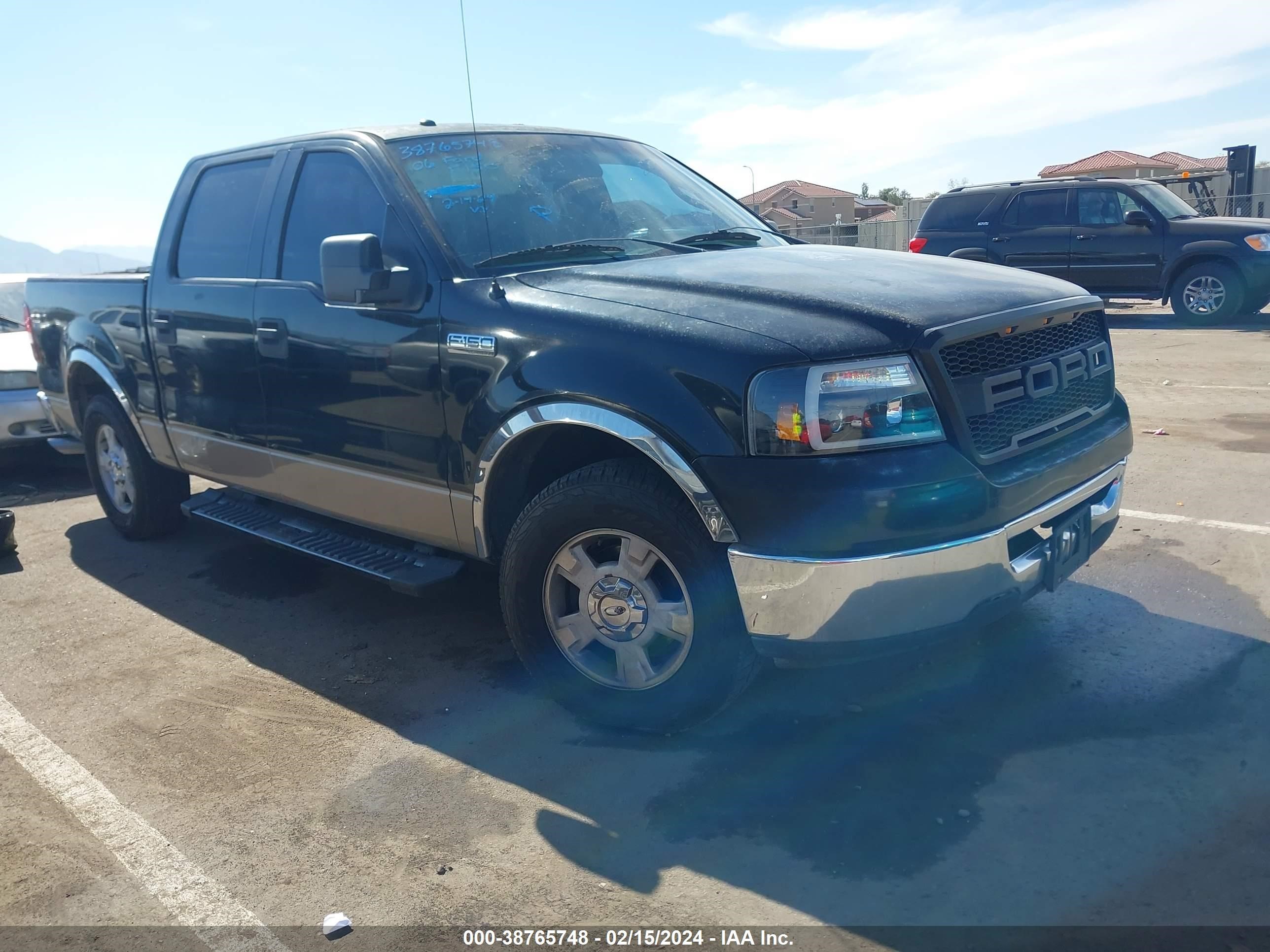 ford f-150 2006 1ftrw12w06kd39111