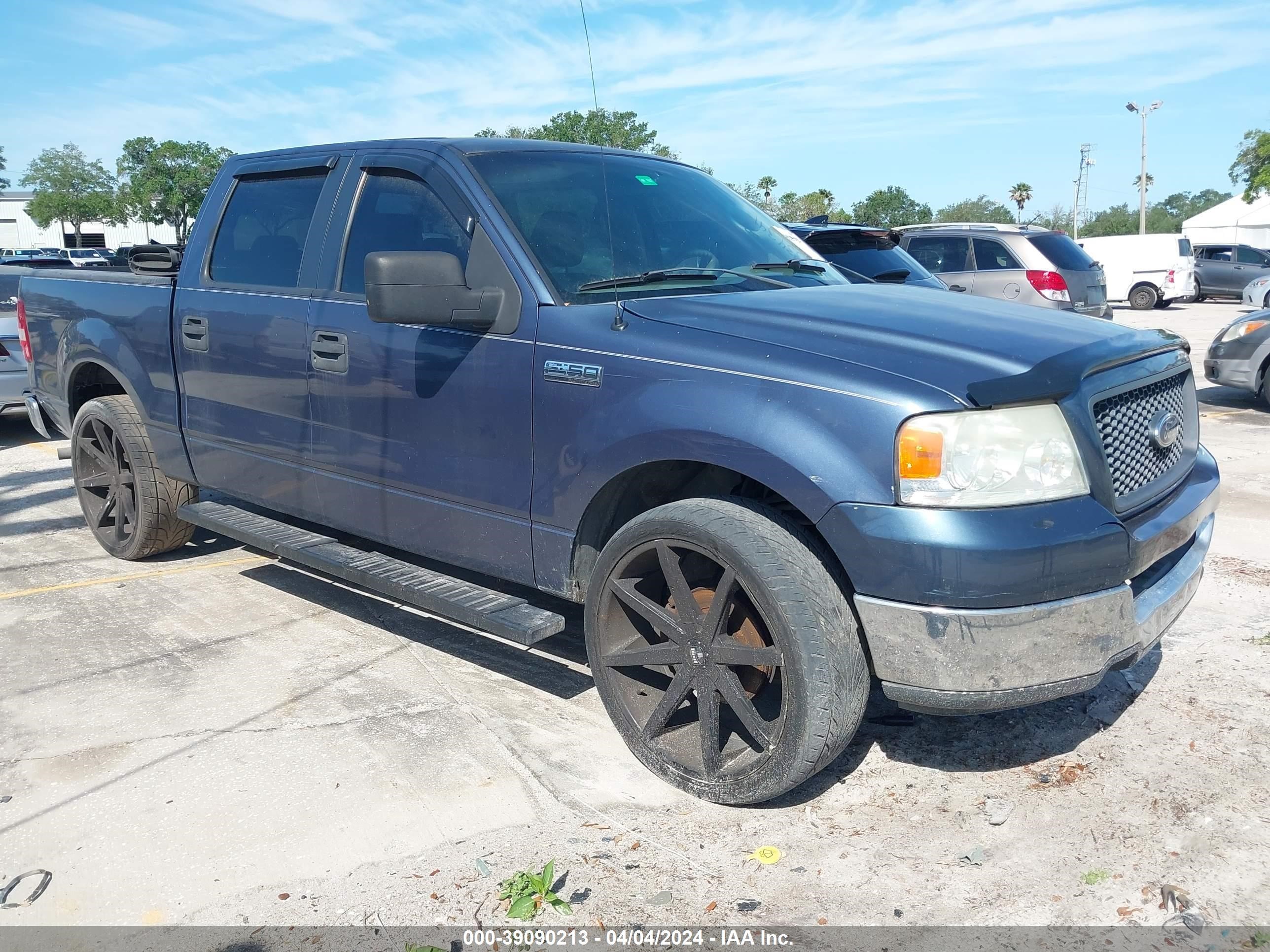 ford f-150 2005 1ftrw12w15fb34341