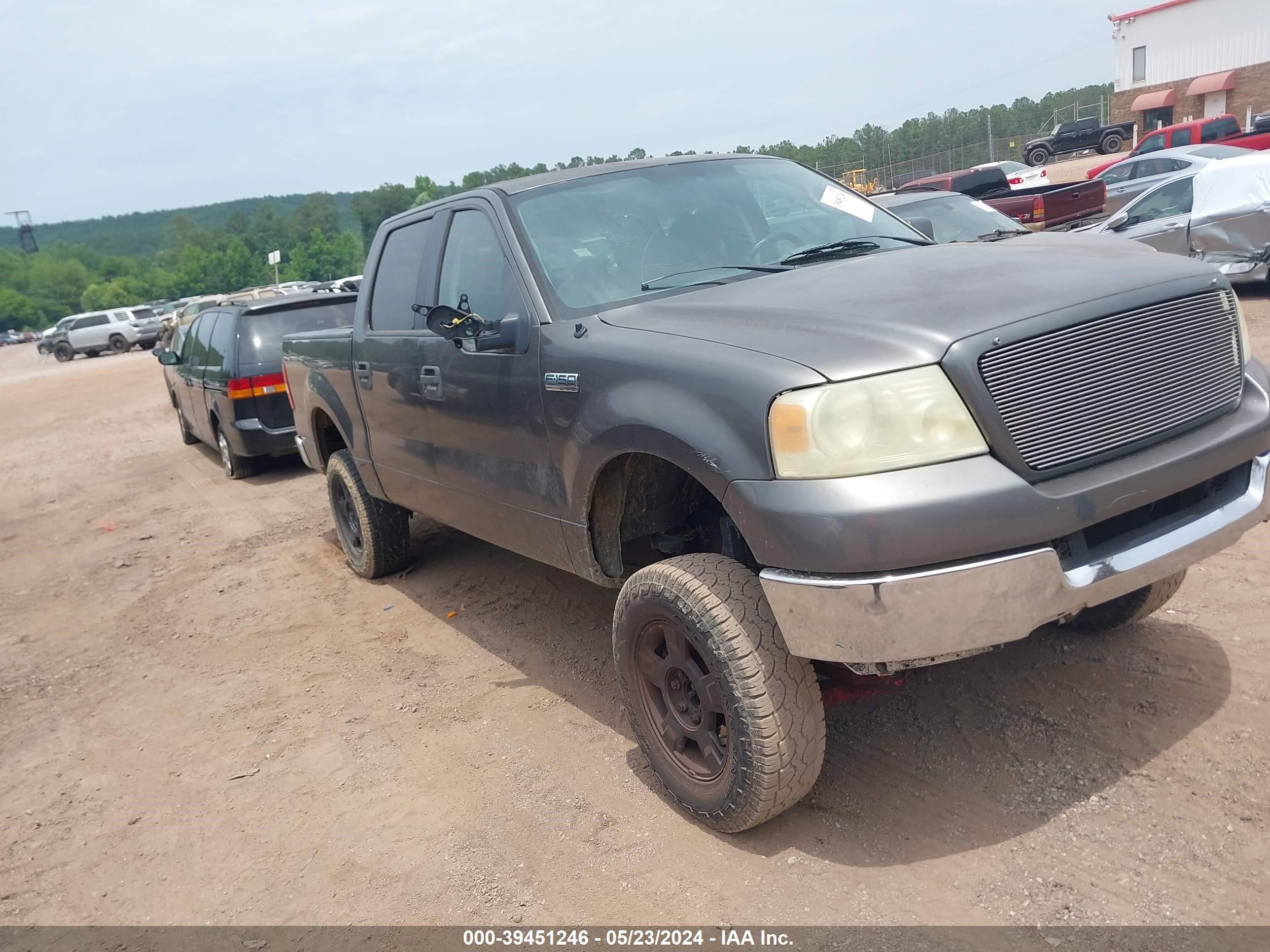 ford f-150 2005 1ftrw12w35fb58348