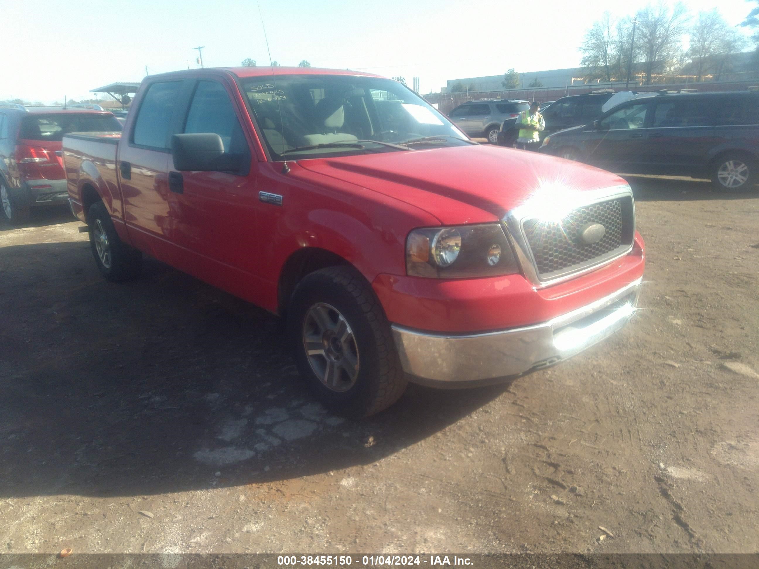 ford f-150 2007 1ftrw12w37kc37027