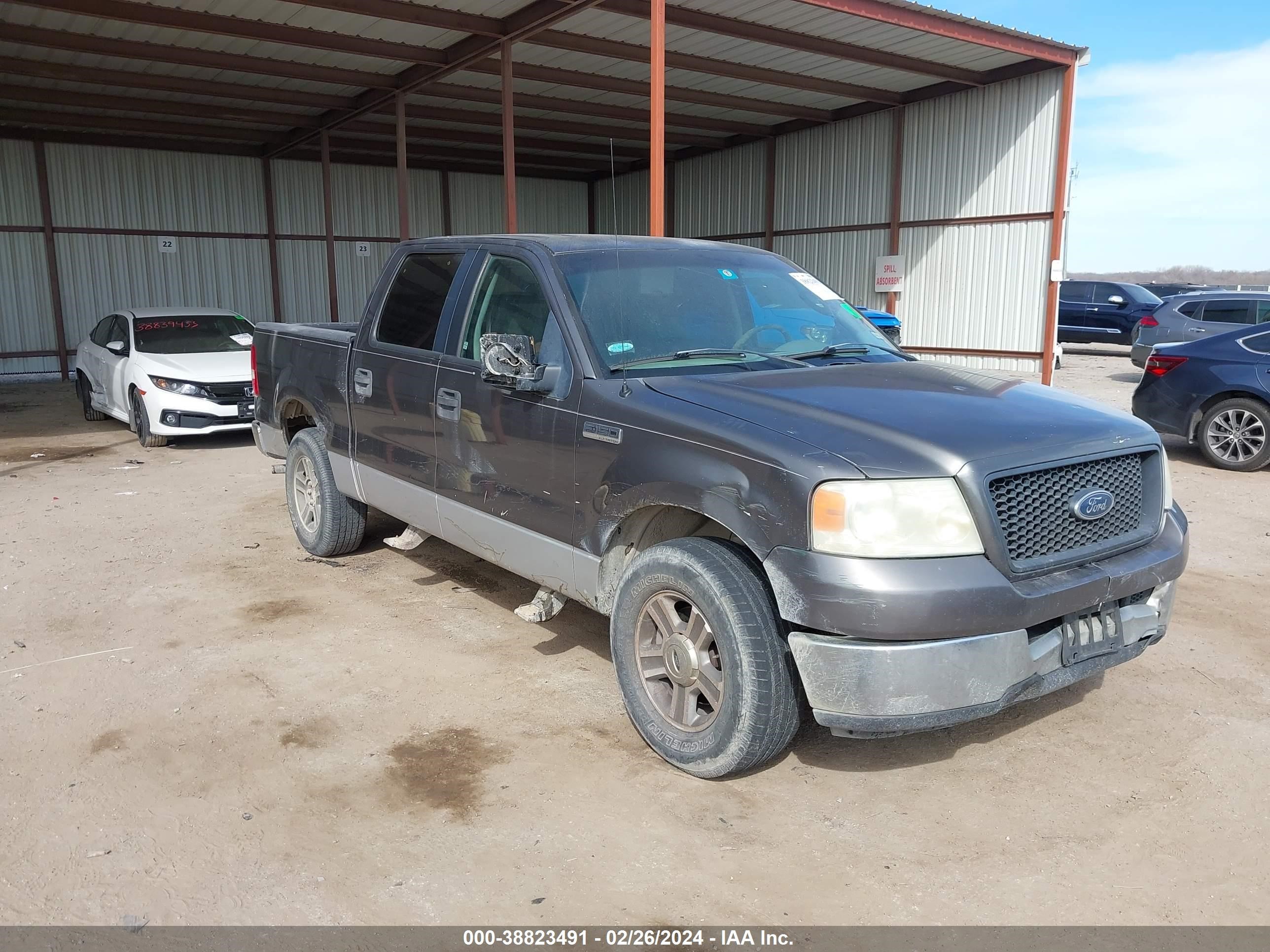 ford f-150 2005 1ftrw12w45fb63011