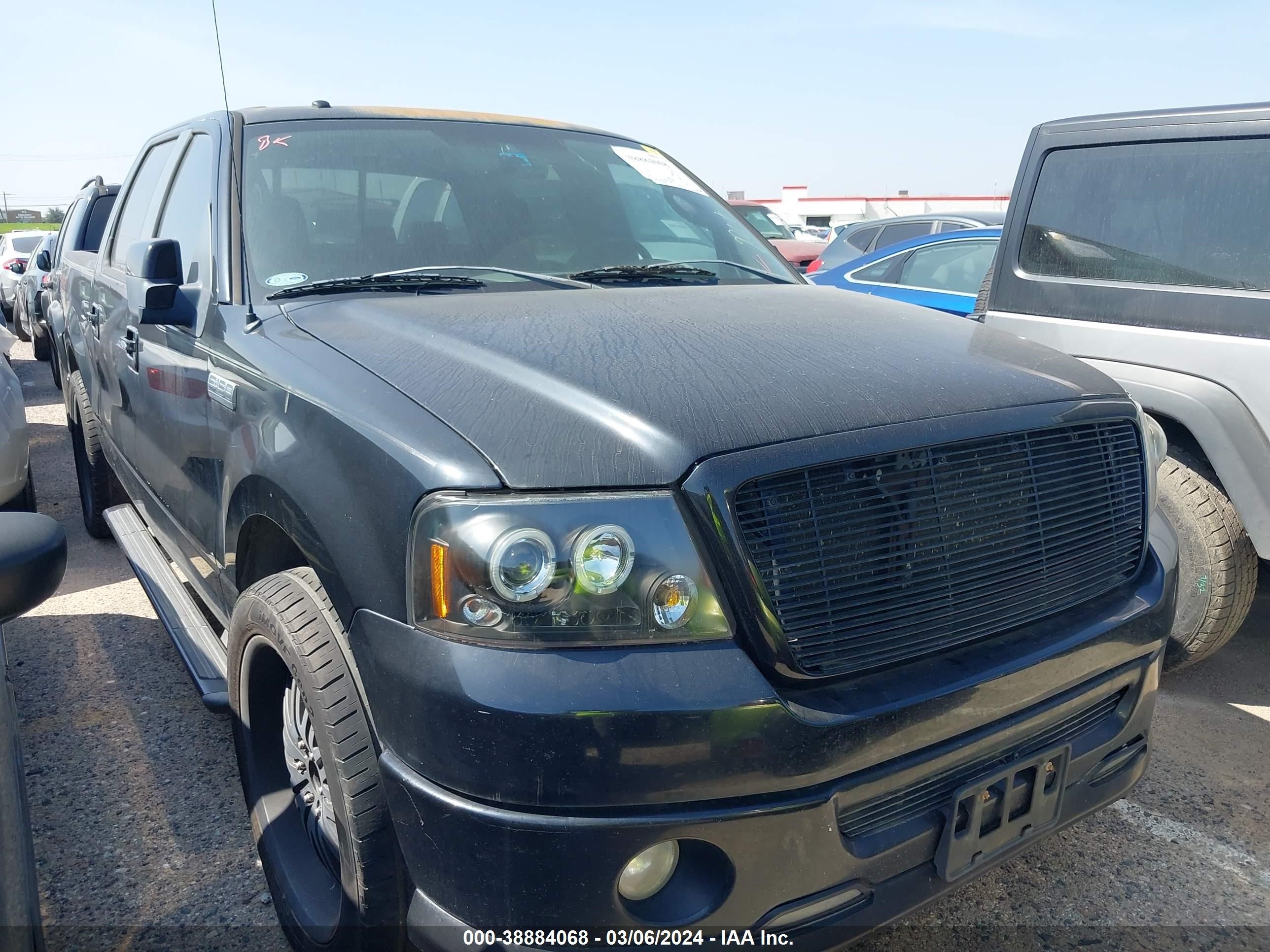 ford f-150 2008 1ftrw12w48kb31817