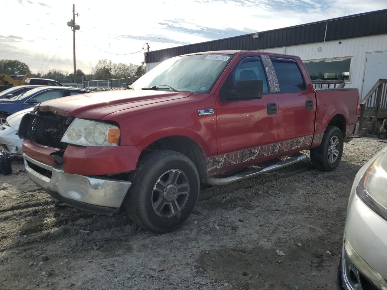 ford f-150 2008 1ftrw12w58fc09174