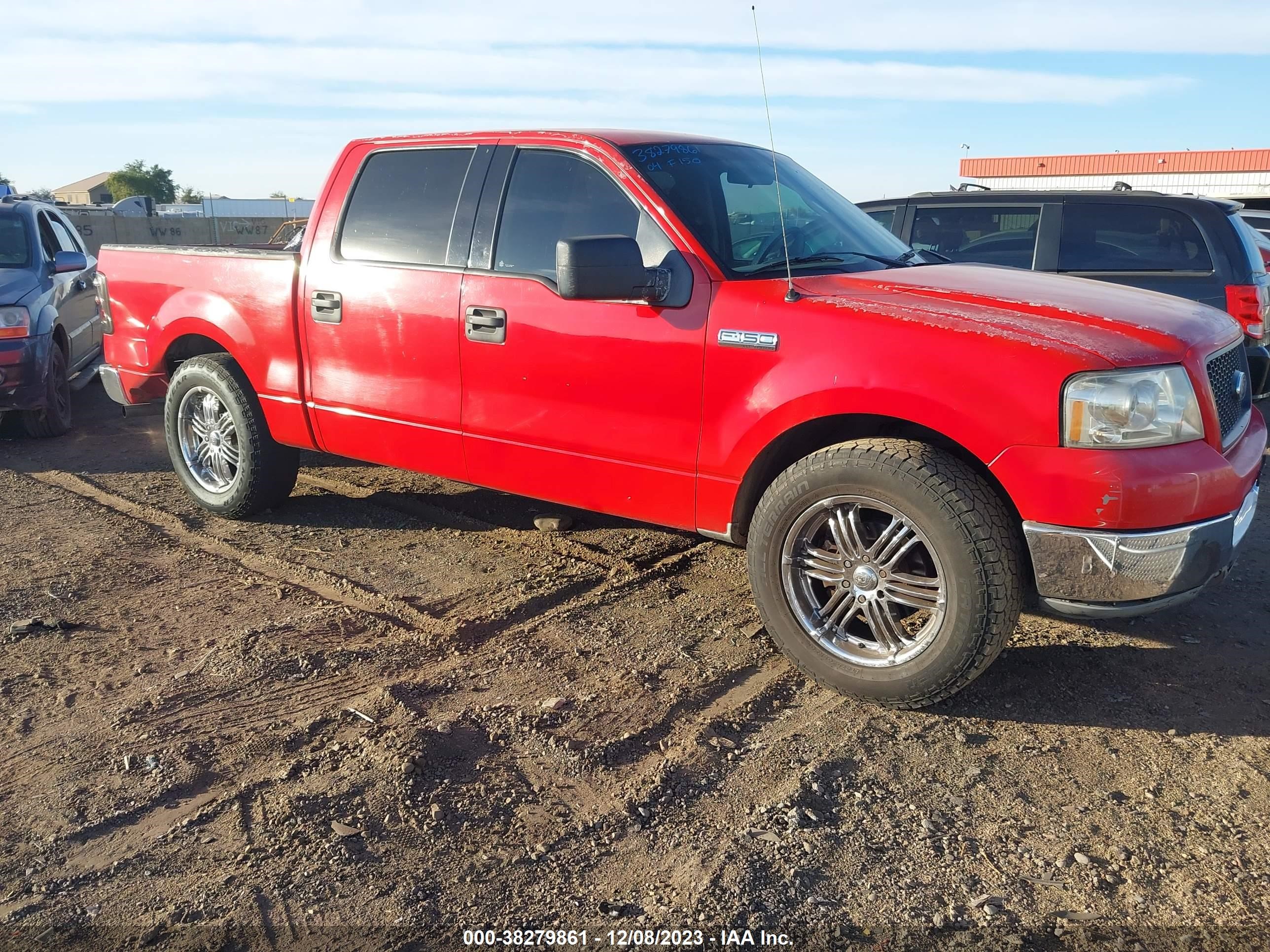 ford f-150 2004 1ftrw12w74fa15854