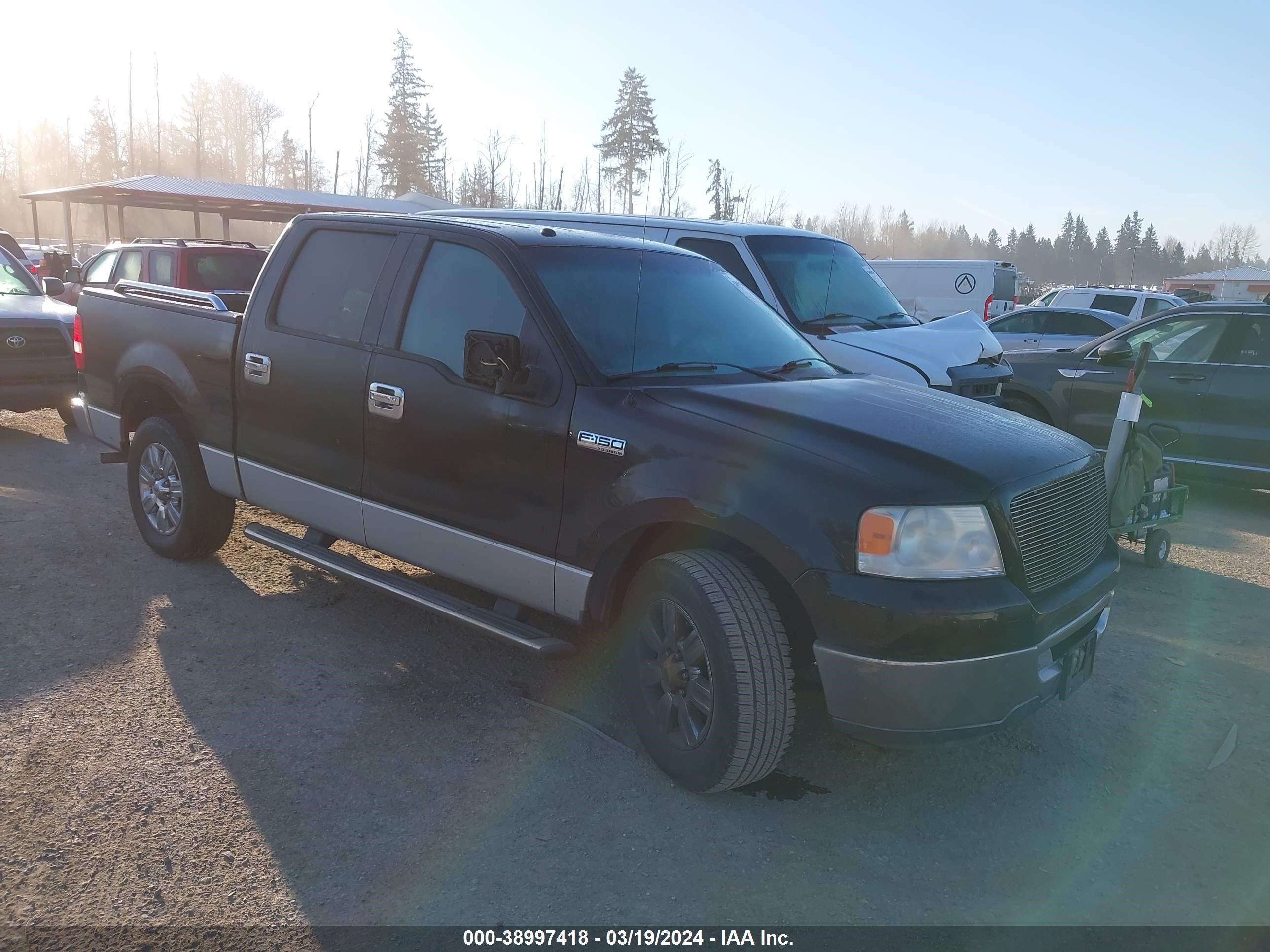 ford f-150 2006 1ftrw12w76fb52392