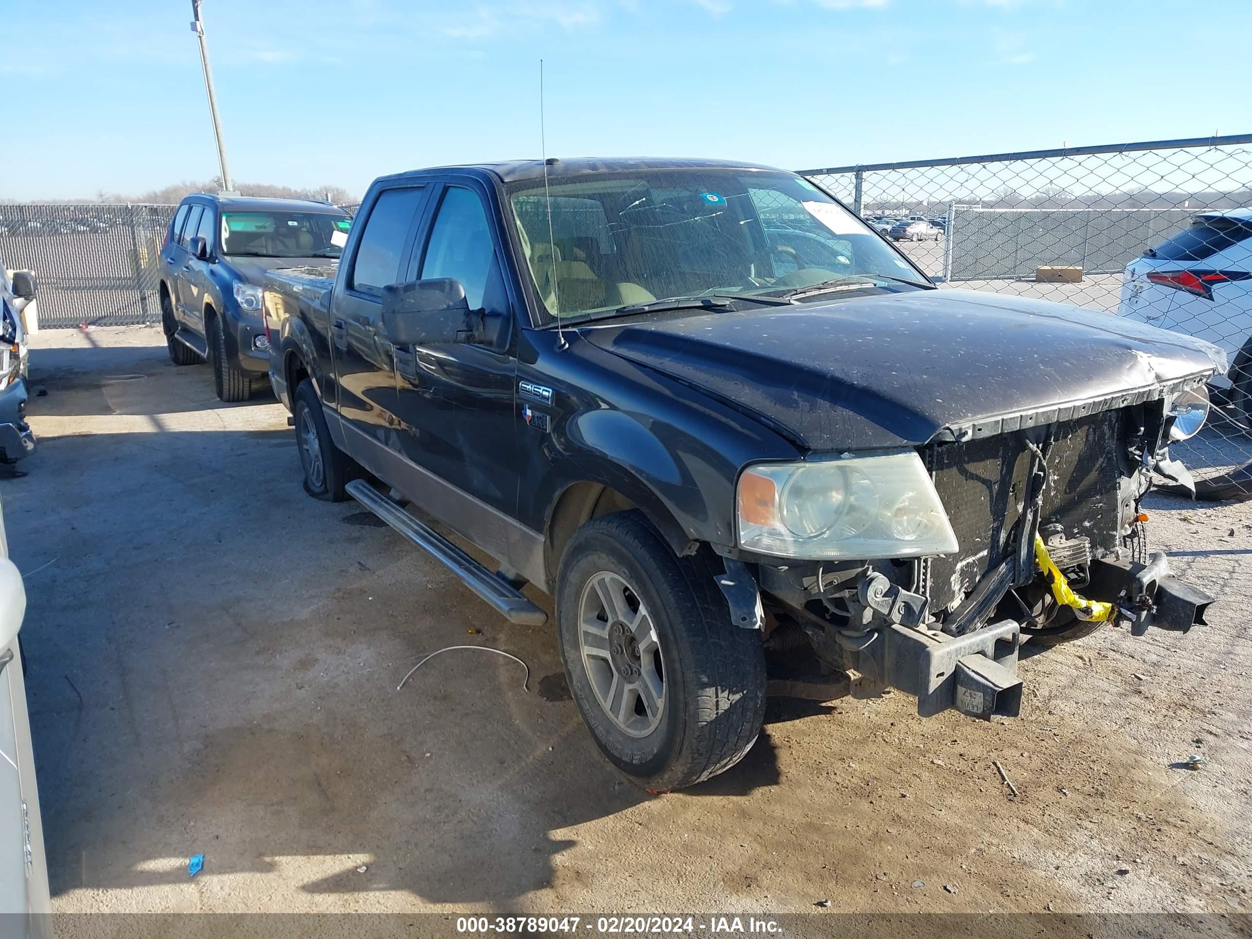 ford f-150 2006 1ftrw12w76kb31453