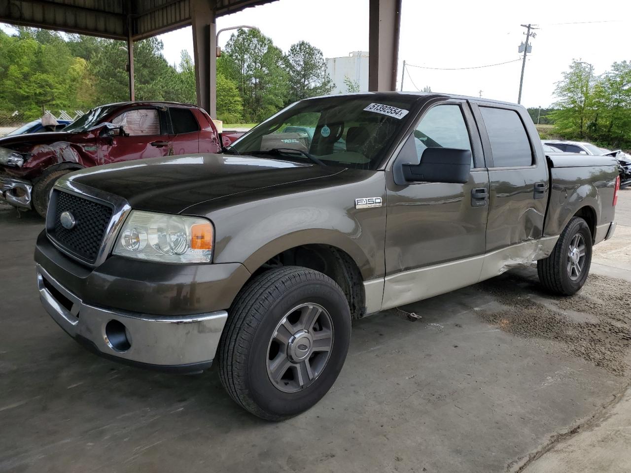 ford f-150 2008 1ftrw12w78fb29035