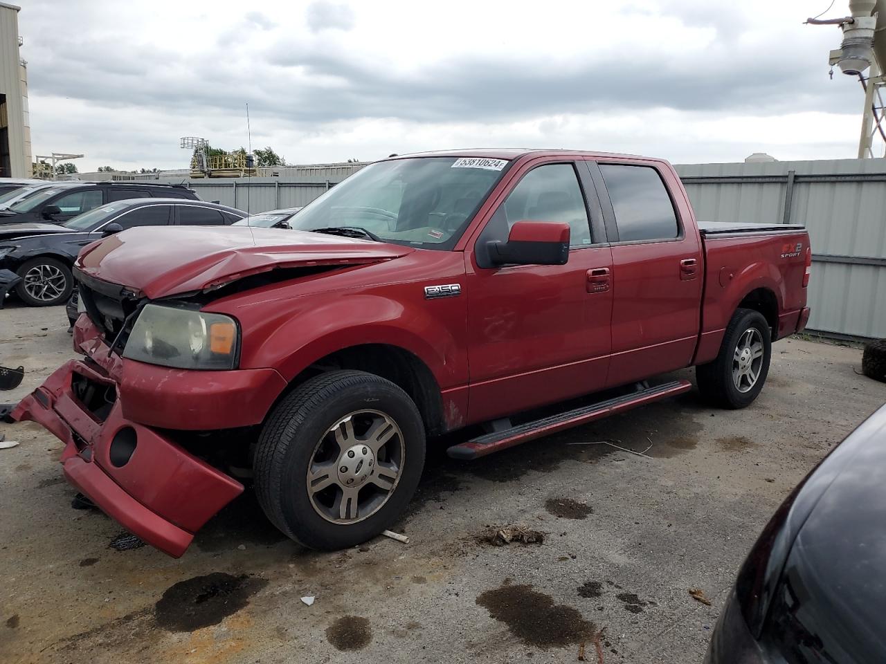 ford f-150 2007 1ftrw12w87kd08853