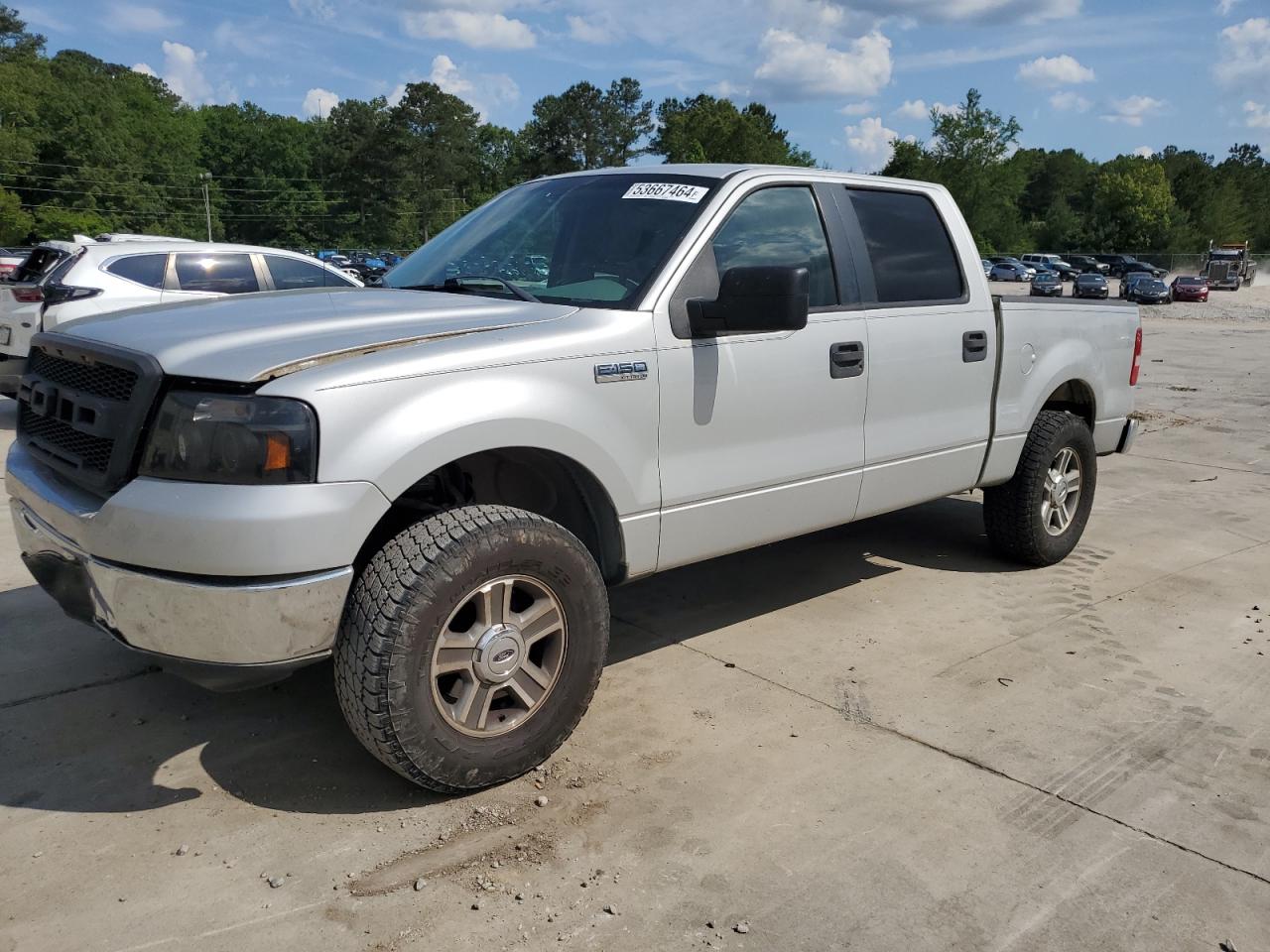 ford f-150 2007 1ftrw12w87kd53808