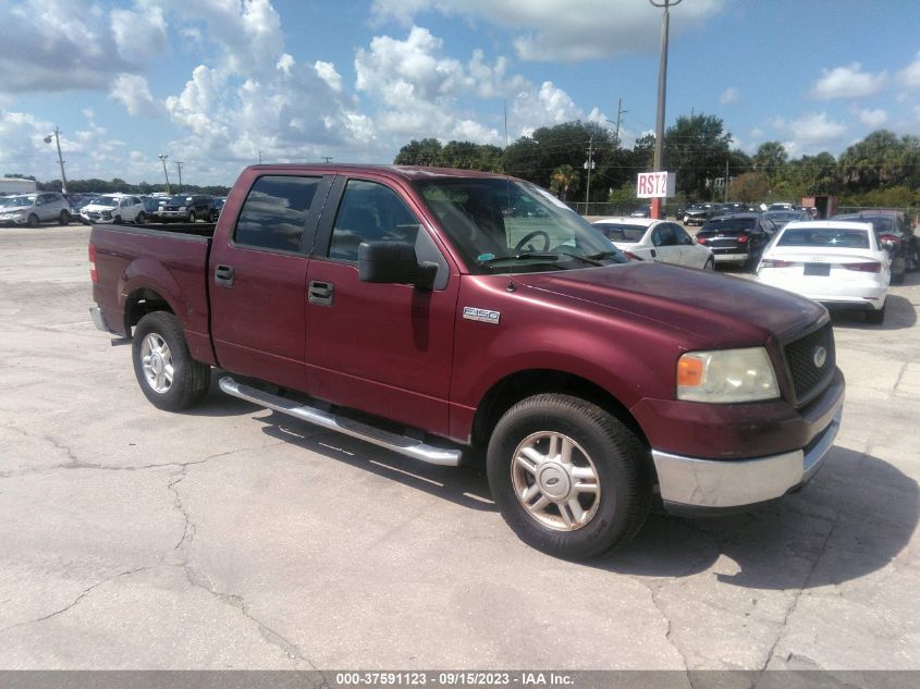 ford f-150 2005 1ftrw12wx5fa38496