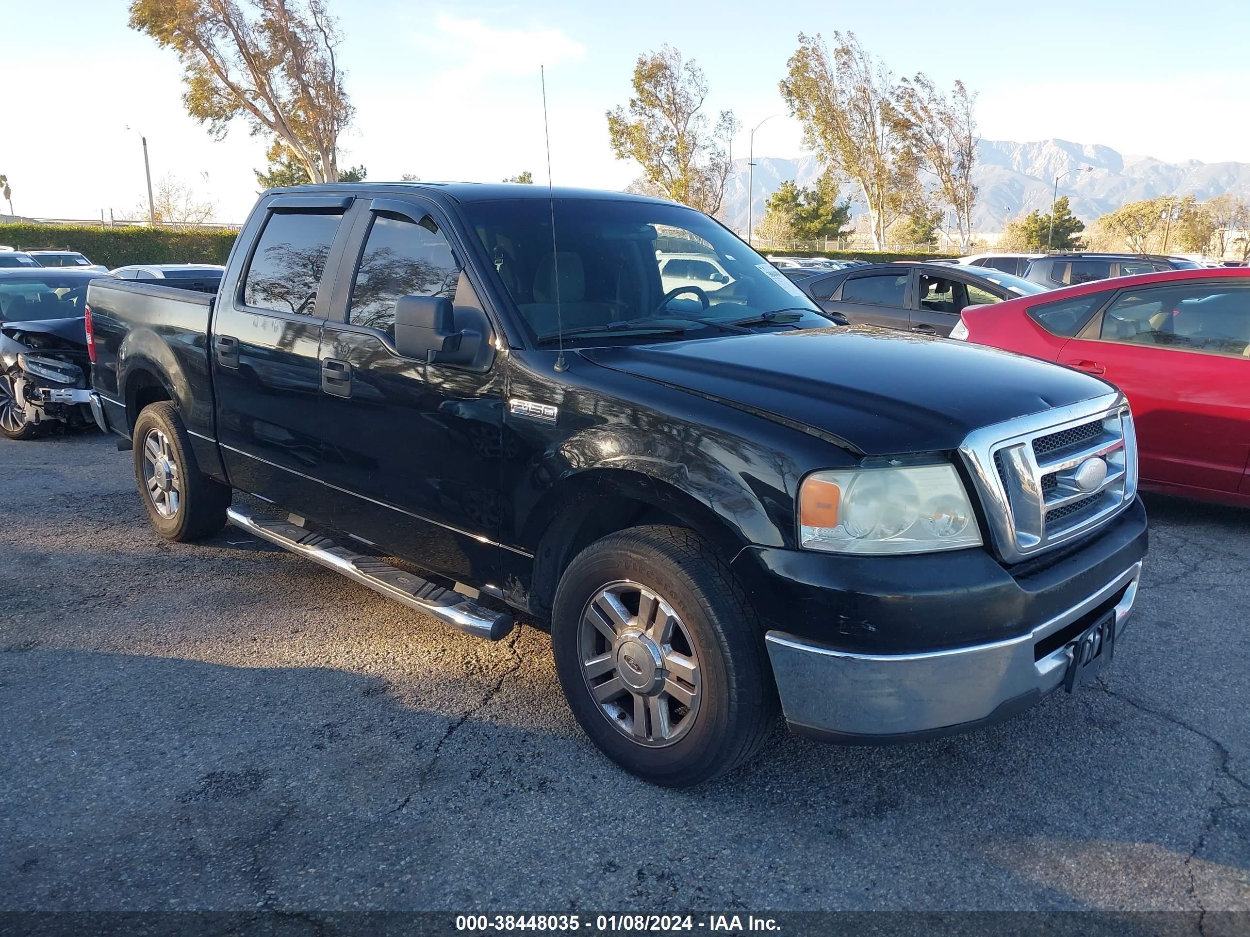 ford f-150 2008 1ftrw12wx8fb69478